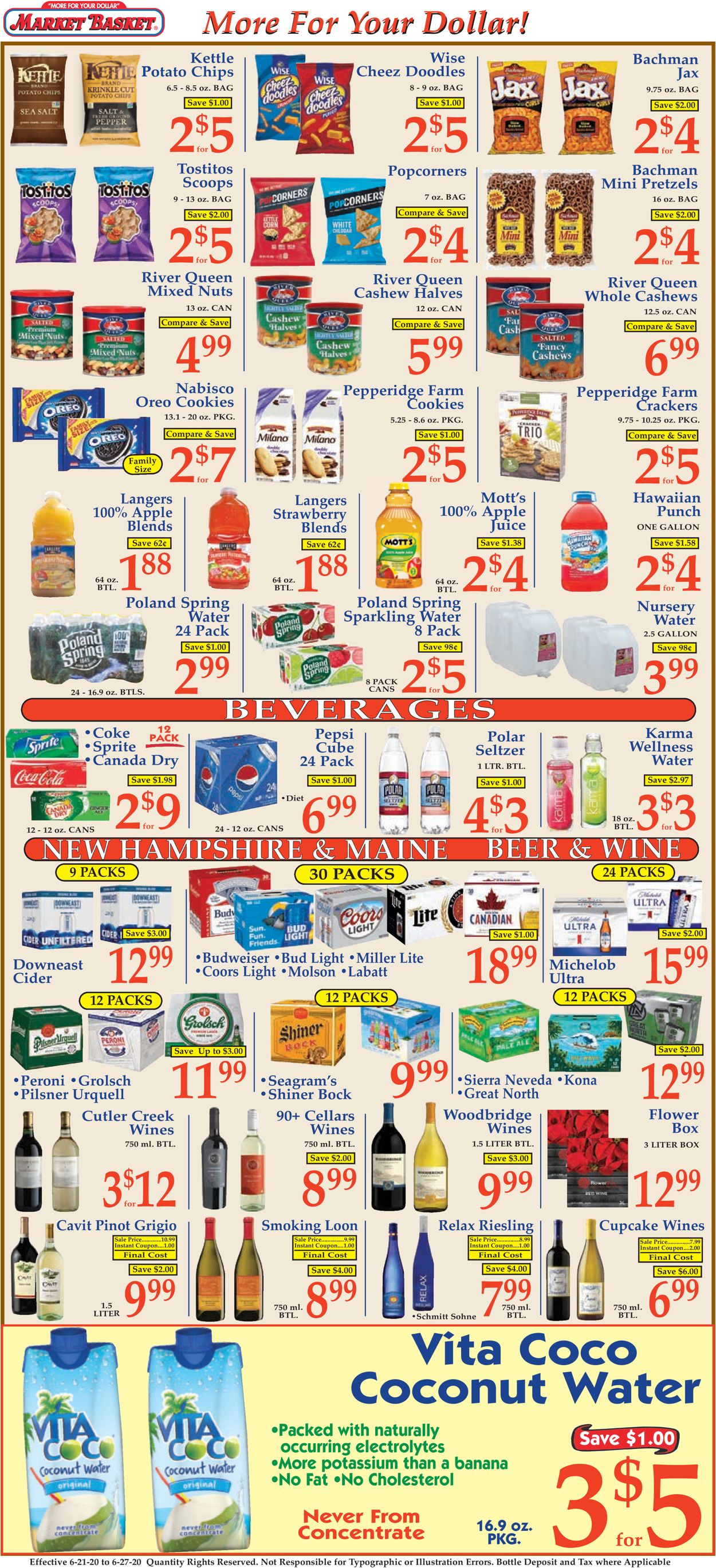 Market Basket Weekly Ad Circular - valid 06/21-06/27/2020 (Page 6)