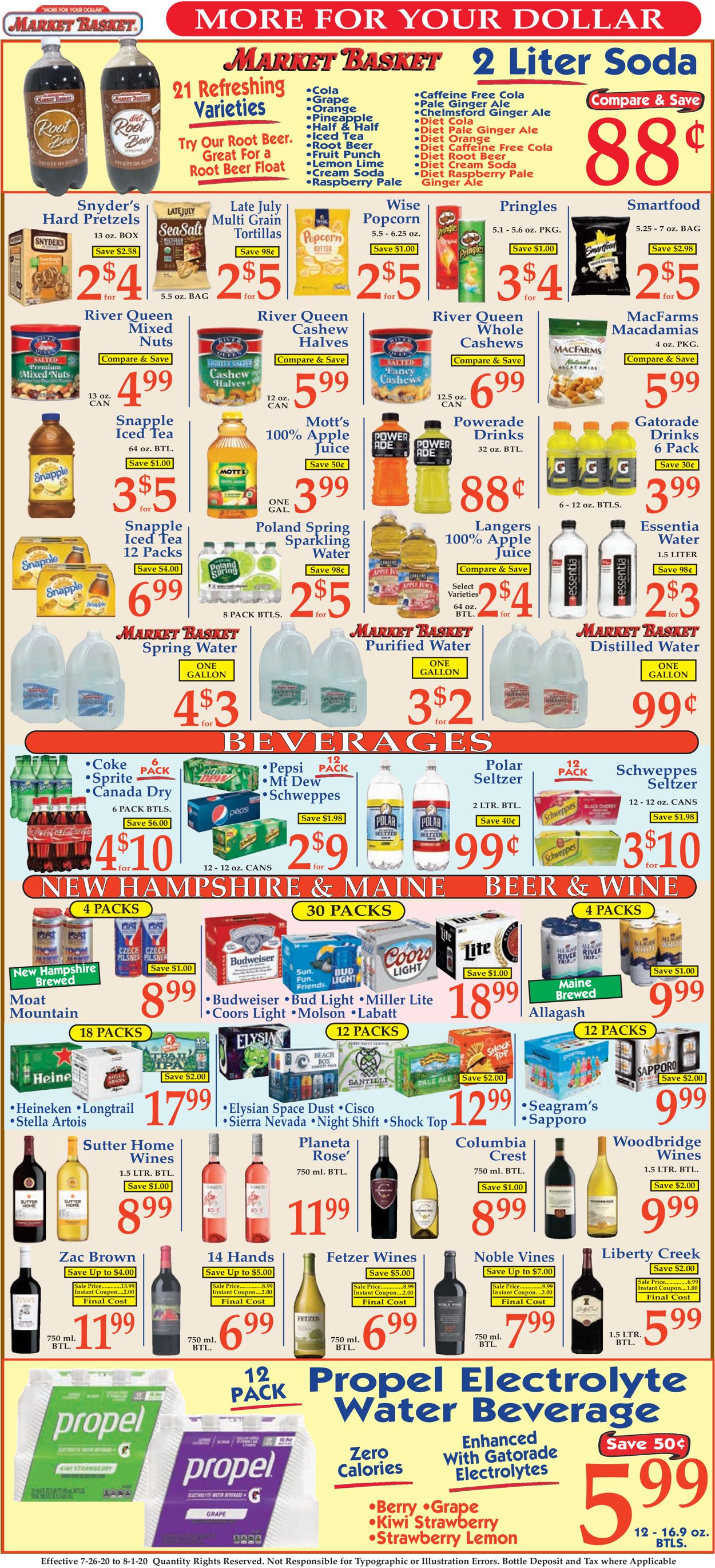 Market Basket Weekly Ad Circular - valid 07/26-08/01/2020 (Page 6)