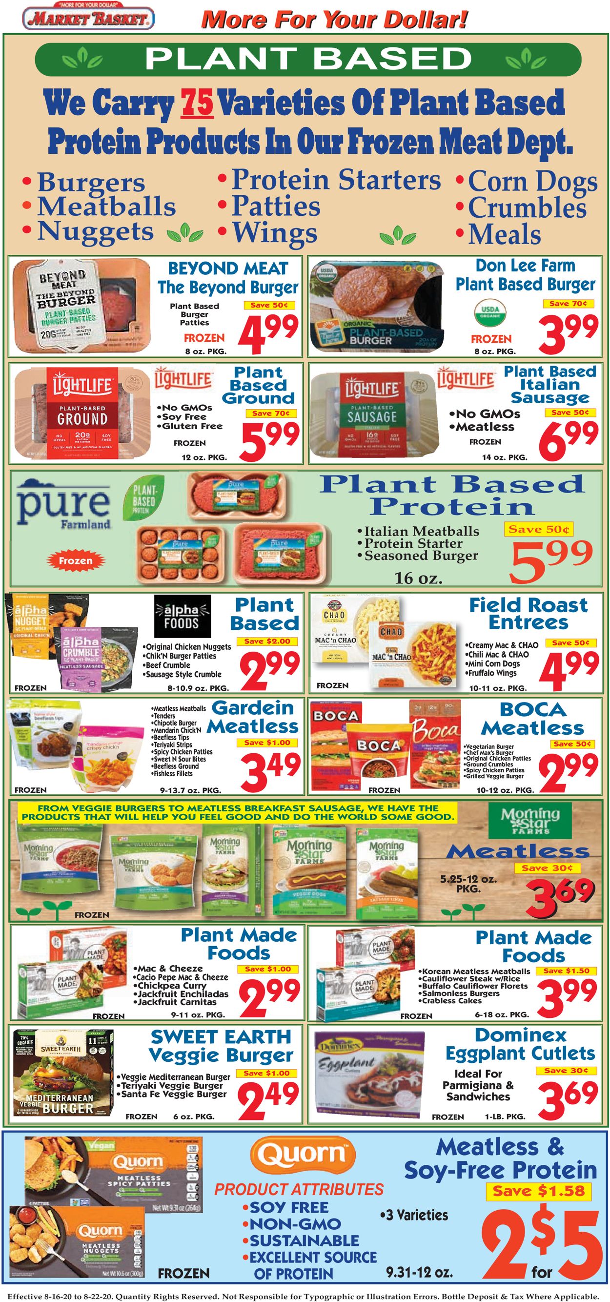 Market Basket Weekly Ad Circular - valid 08/16-08/22/2020 (Page 2)