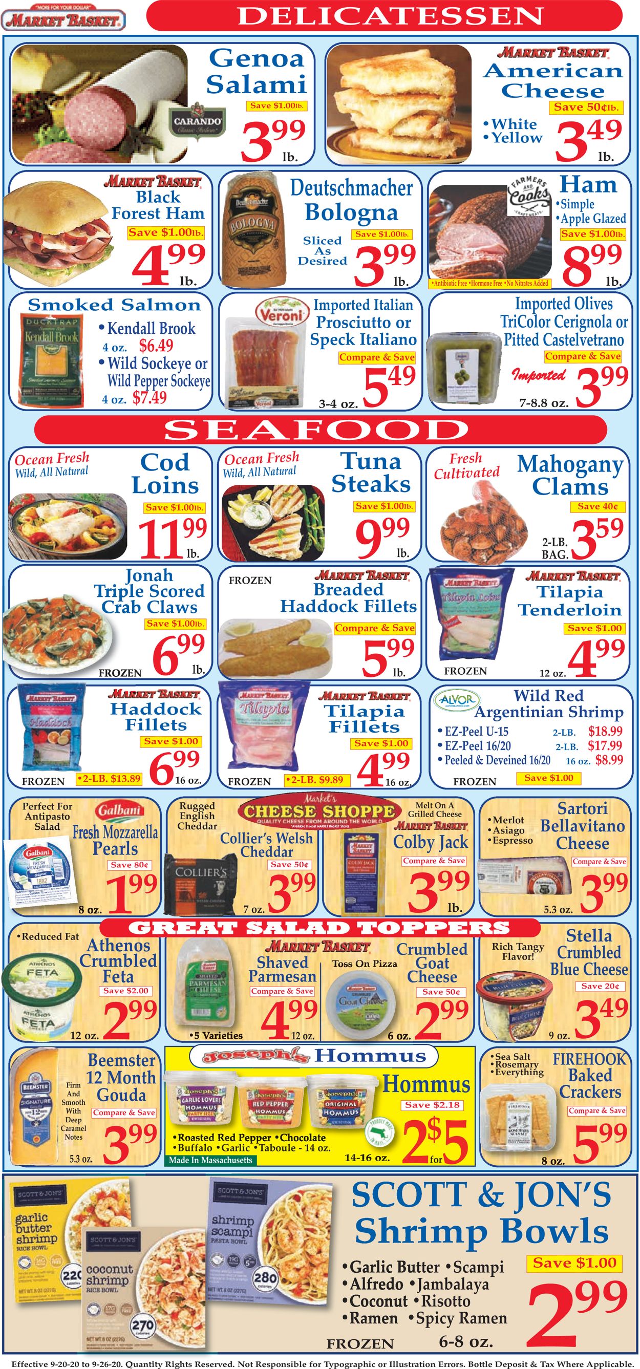 Market Basket Weekly Ad Circular - valid 09/20-09/26/2020 (Page 3)