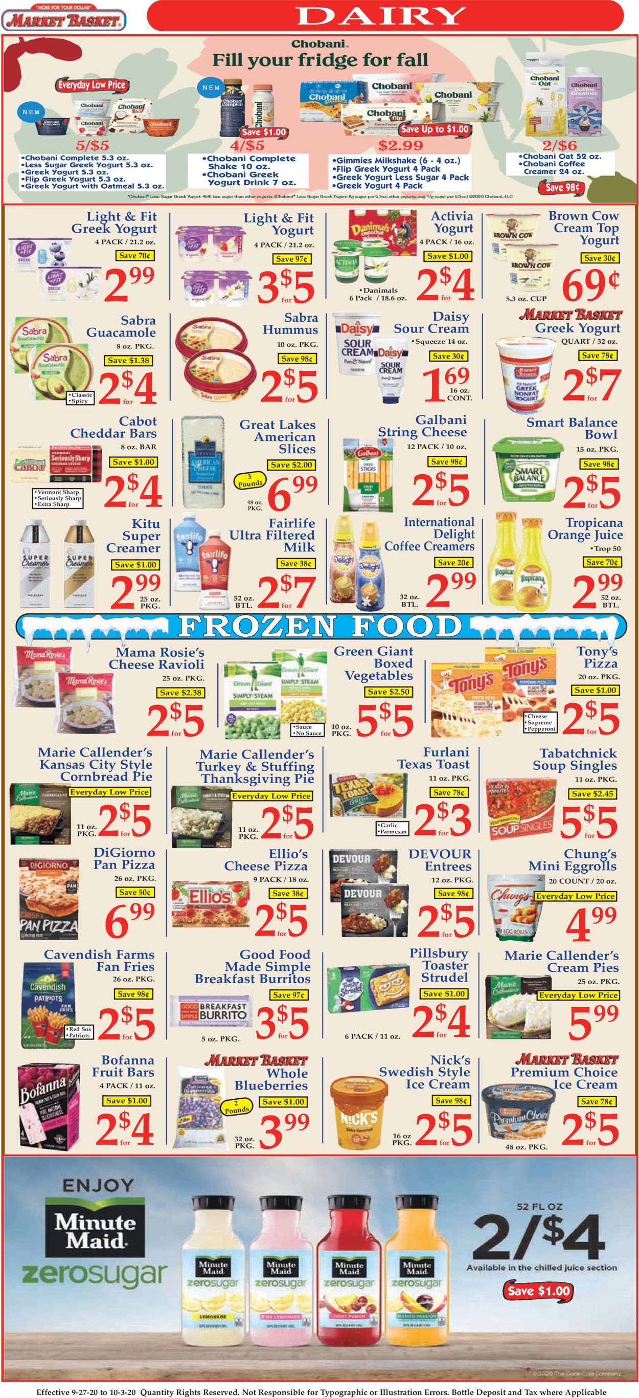 Market Basket Weekly Ad Circular - valid 09/27-10/03/2020 (Page 6)