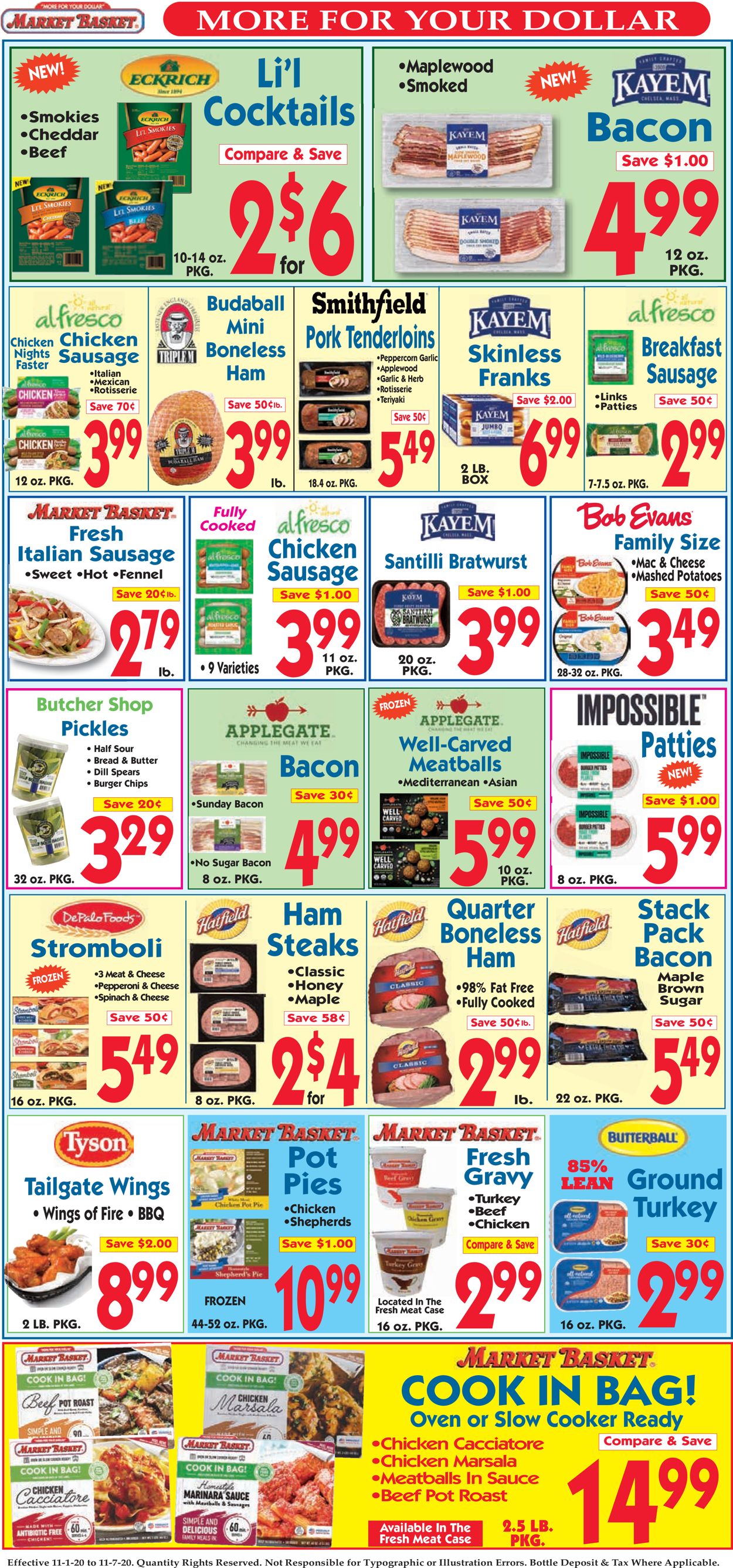 Market Basket Weekly Ad Circular - valid 11/01-11/07/2020 (Page 5)