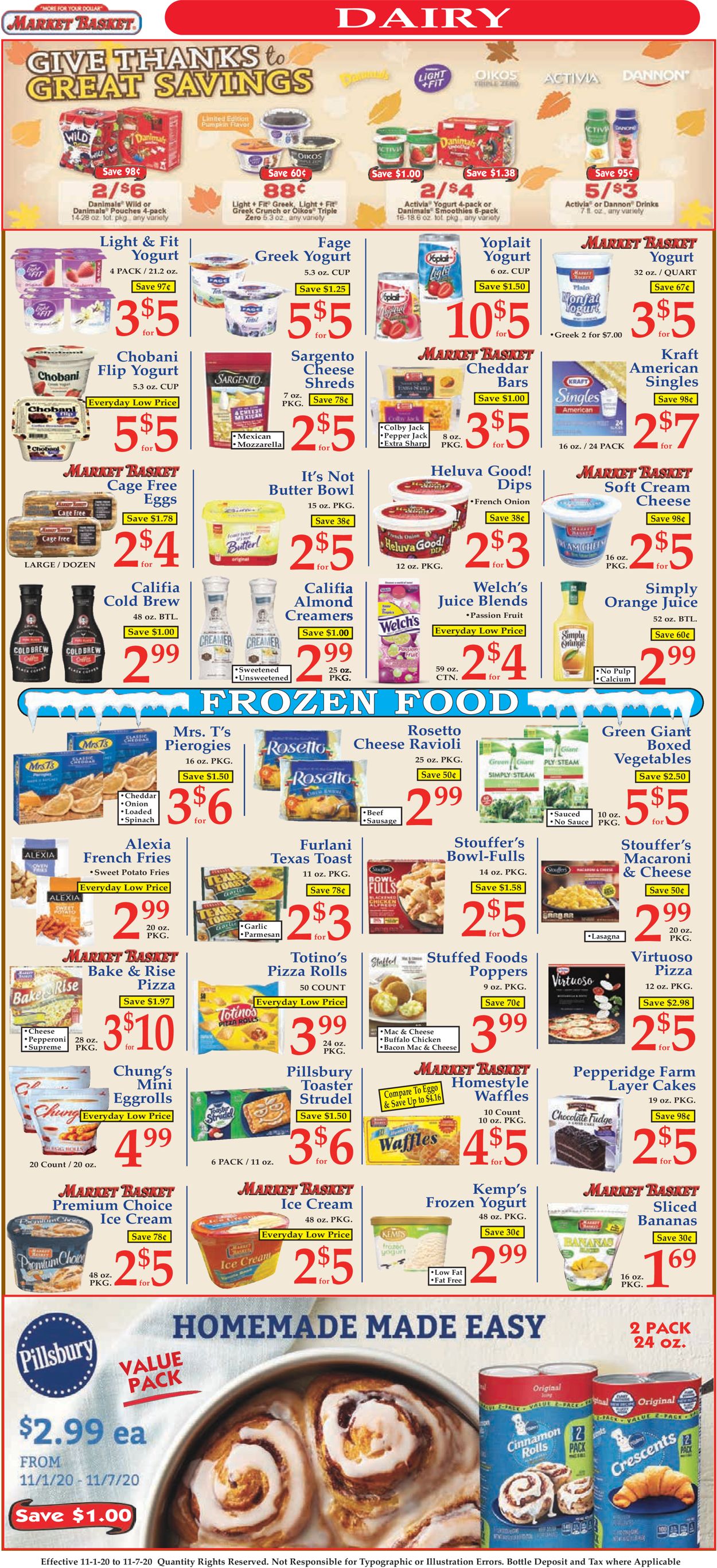 Market Basket Weekly Ad Circular - valid 11/01-11/07/2020 (Page 6)