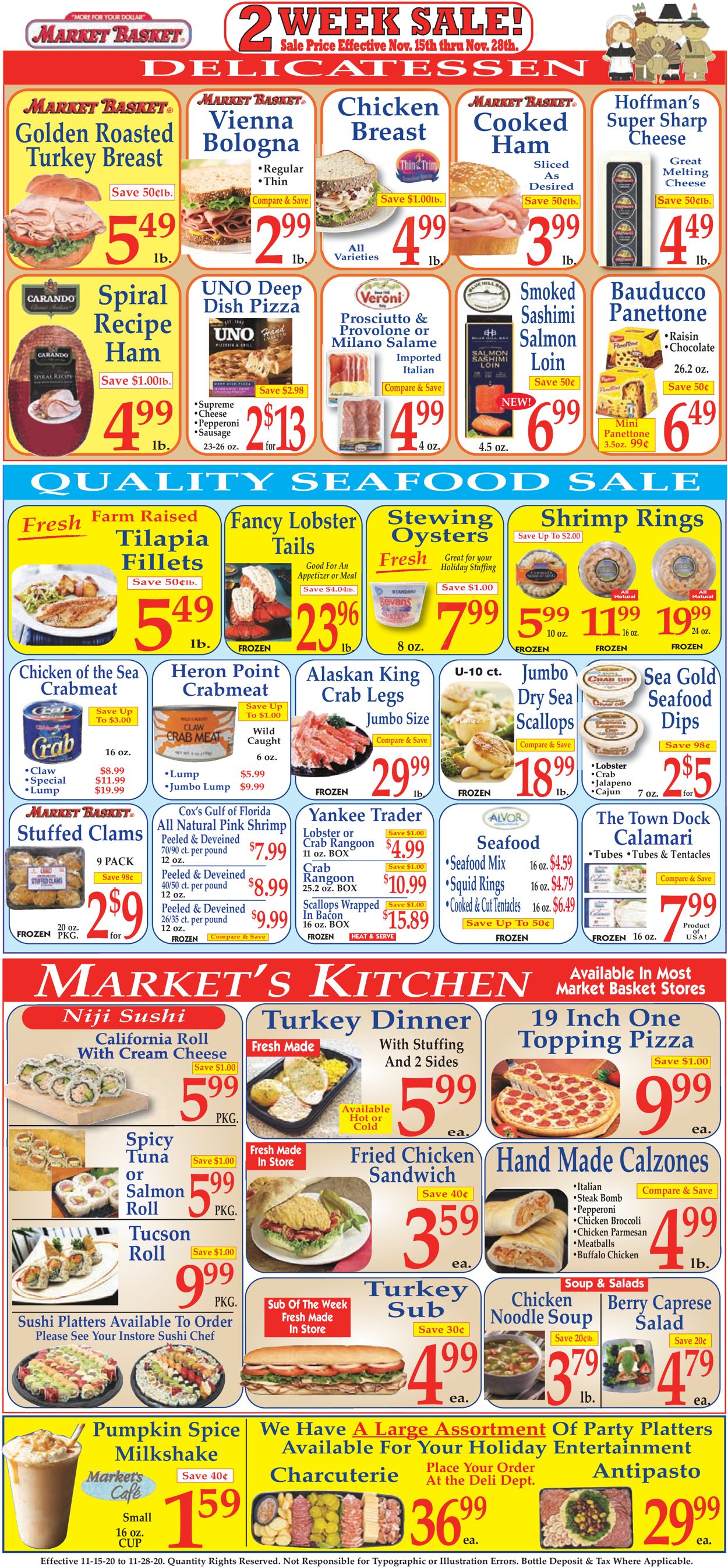 Market Basket Weekly Ad Circular - valid 11/15-11/28/2020 (Page 2)
