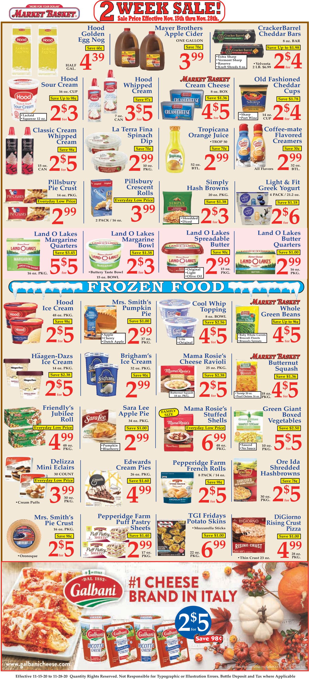 Market Basket Weekly Ad Circular - valid 11/15-11/28/2020 (Page 4)