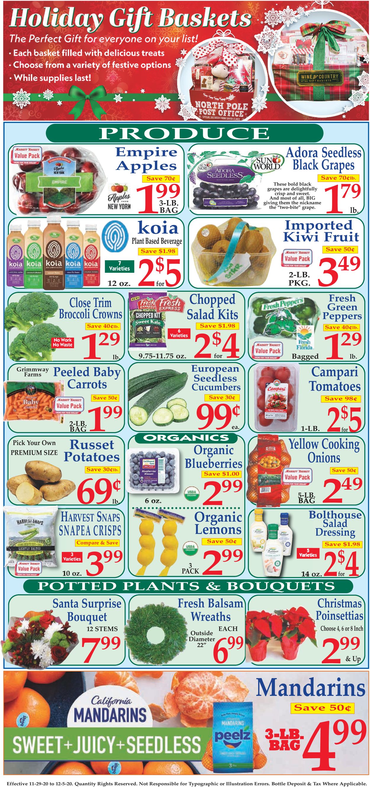 Market Basket Weekly Ad Circular - valid 11/29-12/05/2020 (Page 2)
