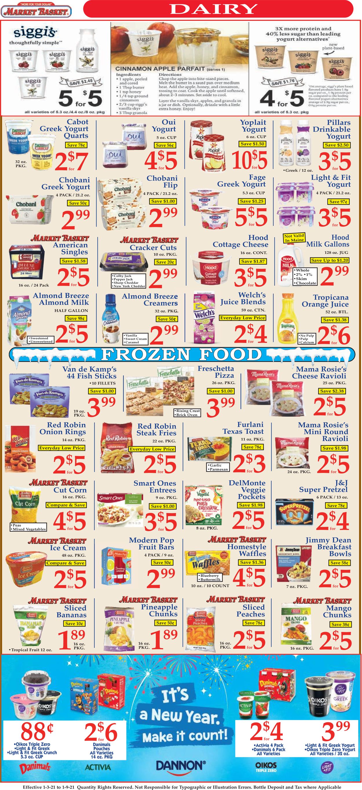 Market Basket Weekly Ad Circular - valid 01/03-01/09/2021 (Page 6)