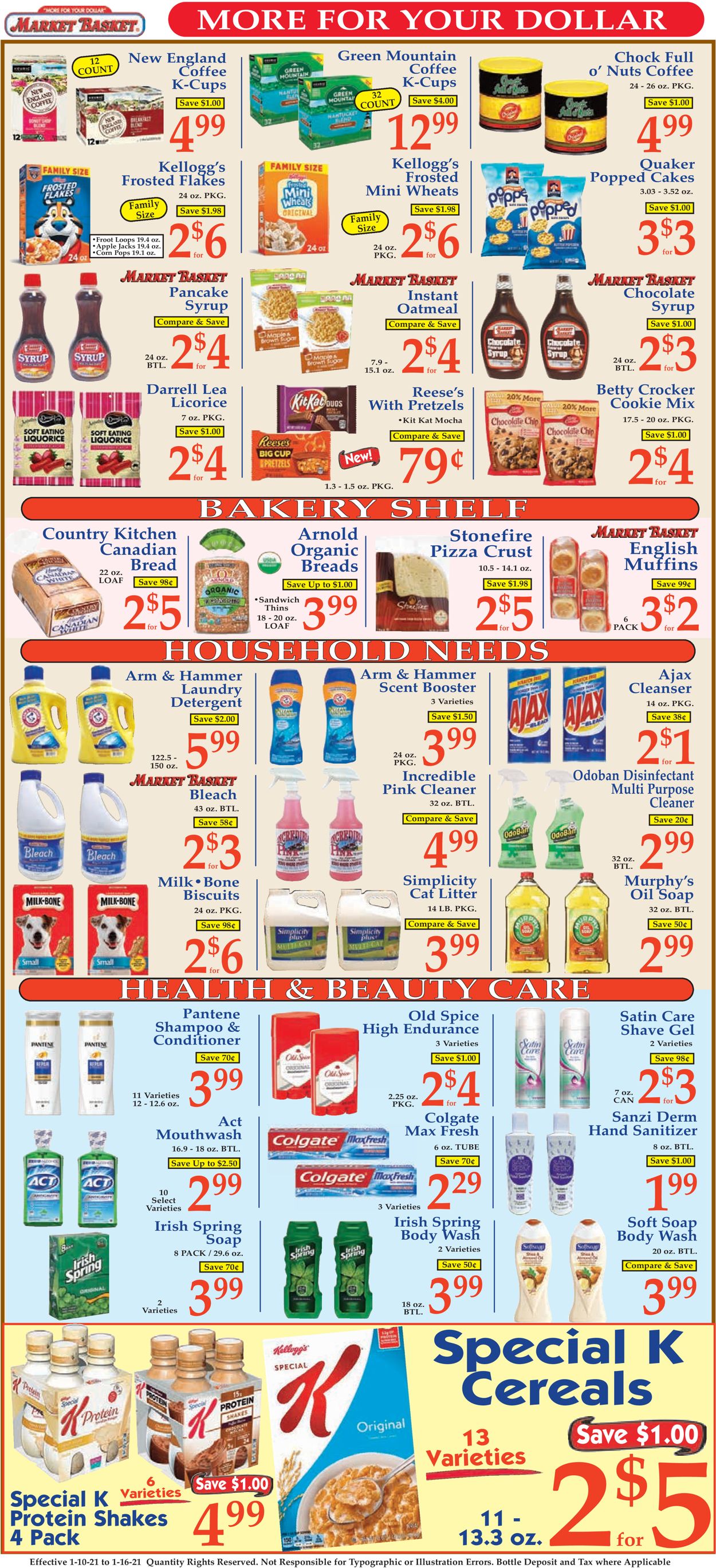 Market Basket Weekly Ad Circular - valid 01/10-01/16/2021 (Page 9)