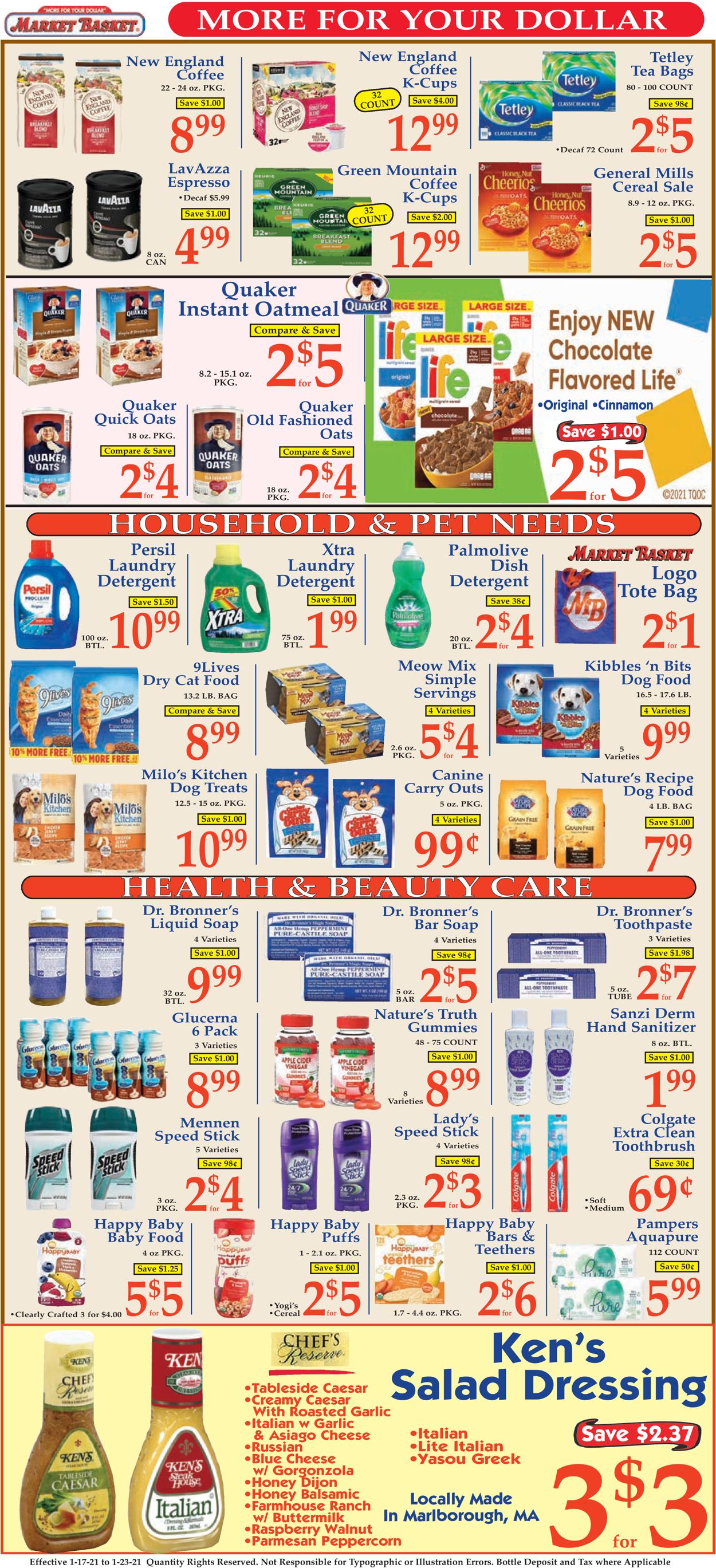 Market Basket Weekly Ad Circular - valid 01/17-01/23/2021 (Page 8)