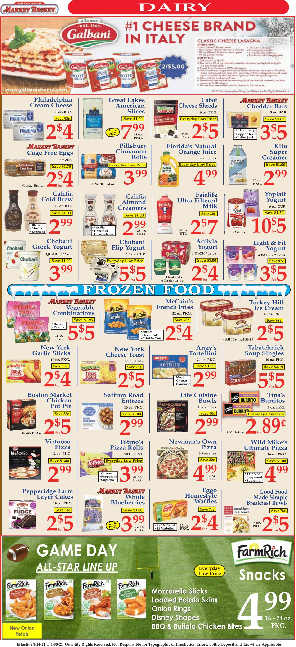 Market Basket Weekly Ad Circular - valid 01/24-01/30/2021 (Page 6)