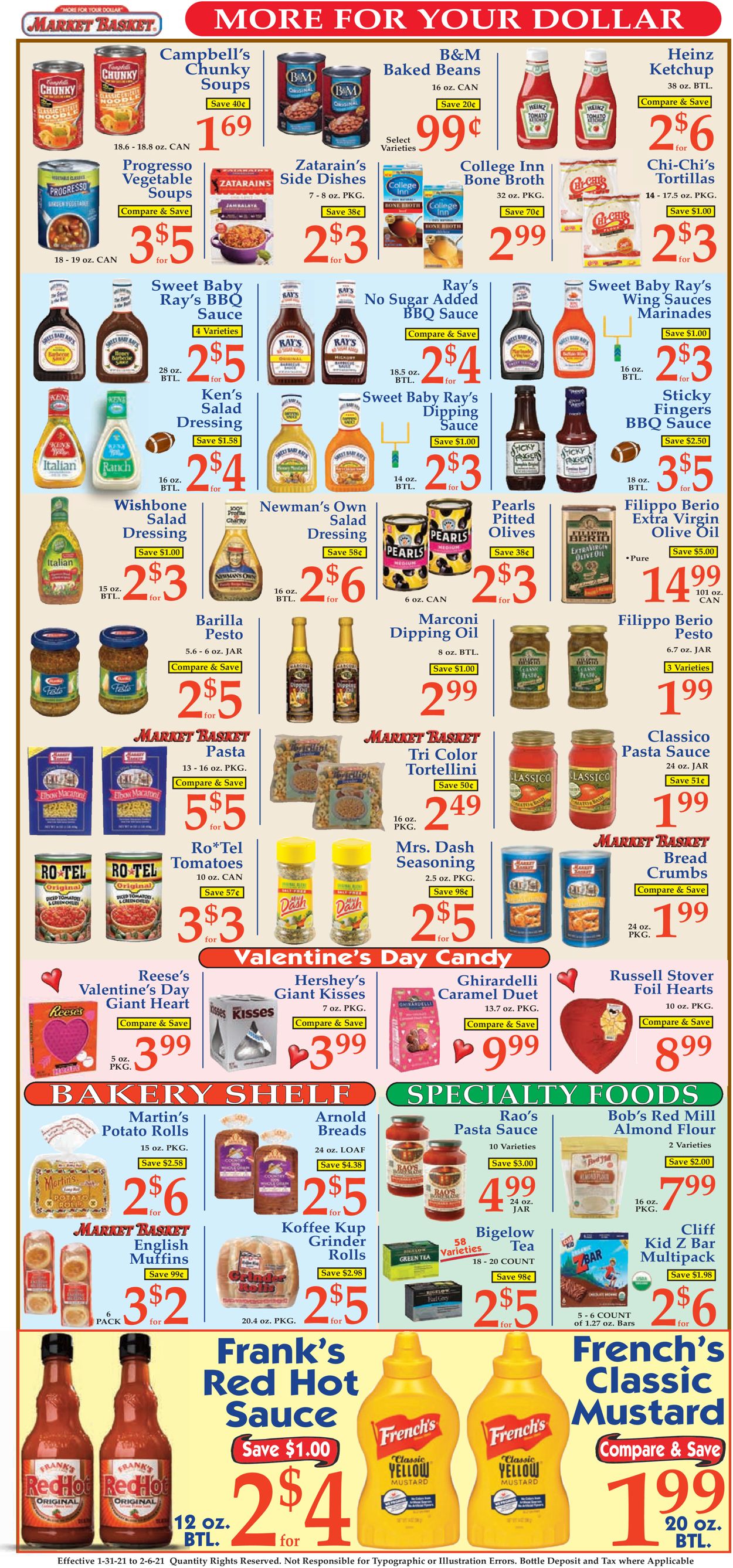 Market Basket Weekly Ad Circular - valid 01/31-02/06/2021 (Page 7)