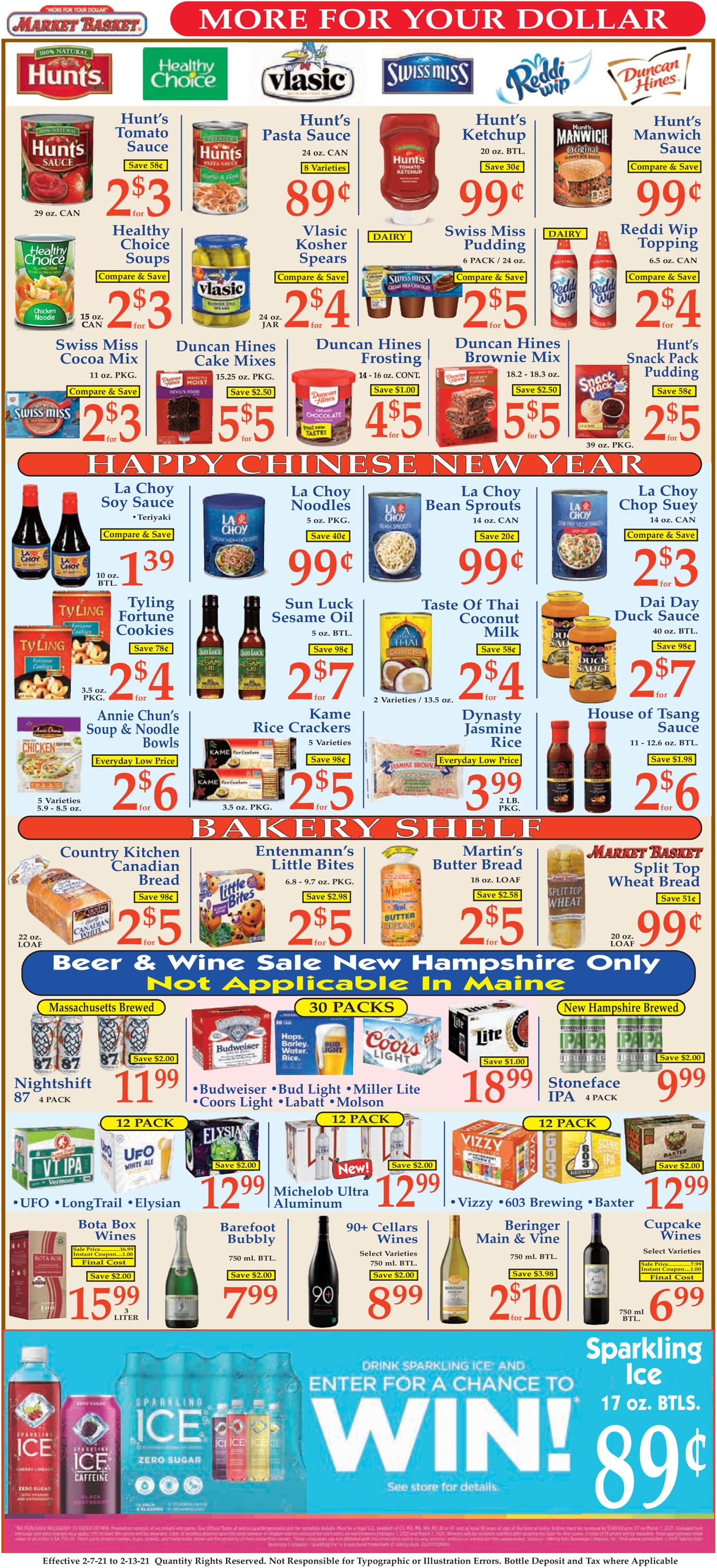 Market Basket Weekly Ad Circular - valid 02/07-02/13/2021 (Page 7)