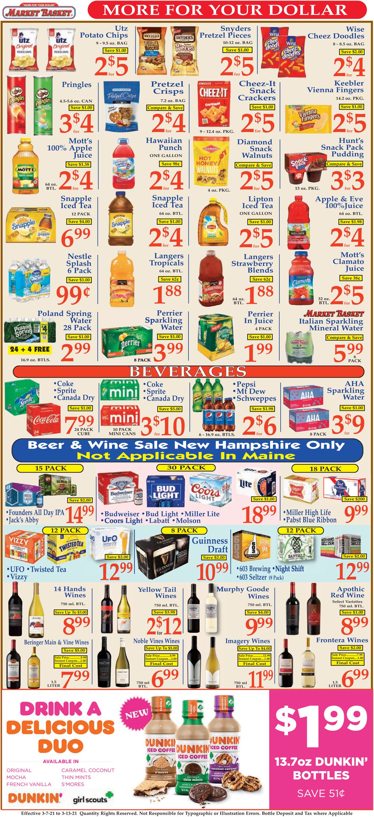 Market Basket Weekly Ad Circular - valid 03/07-03/13/2021 (Page 8)