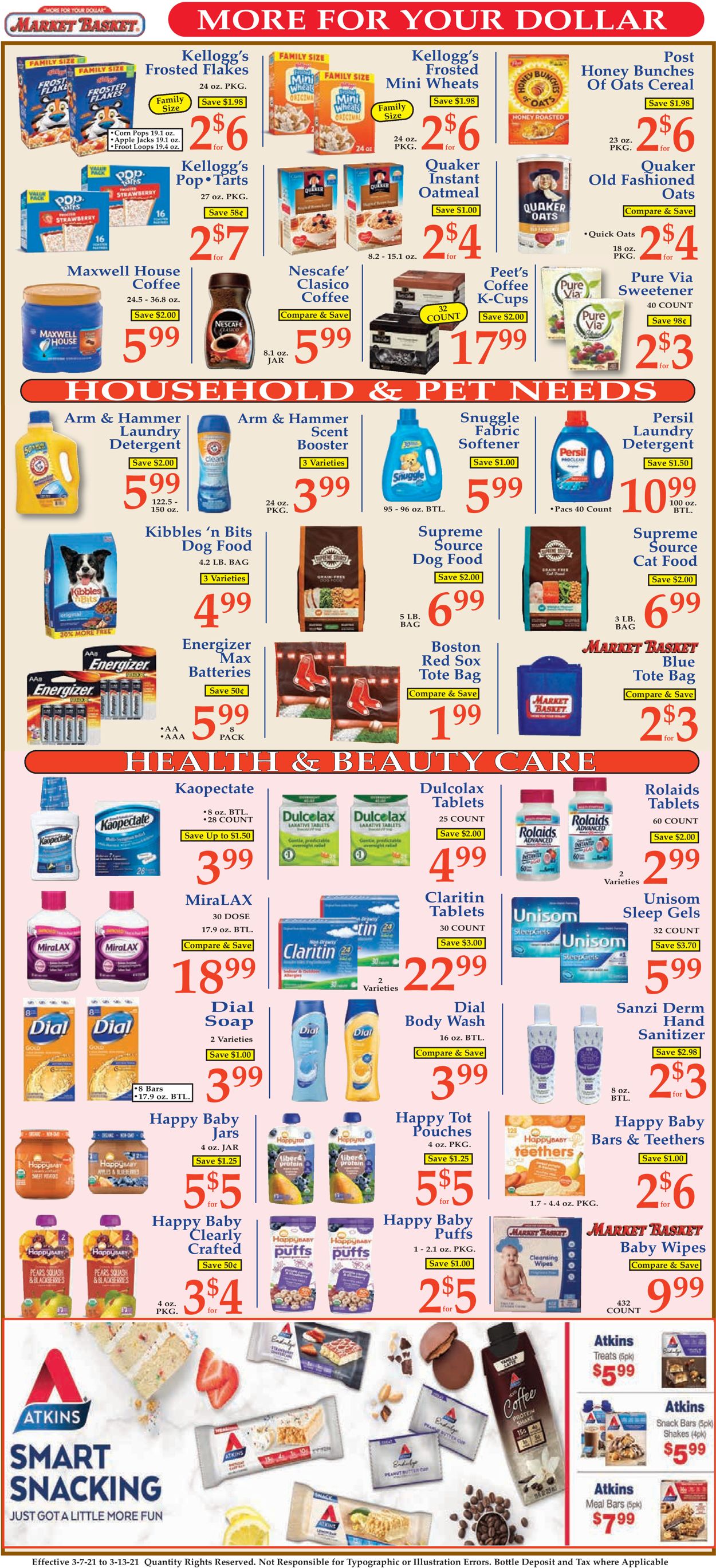 Market Basket Weekly Ad Circular - valid 03/07-03/13/2021 (Page 9)