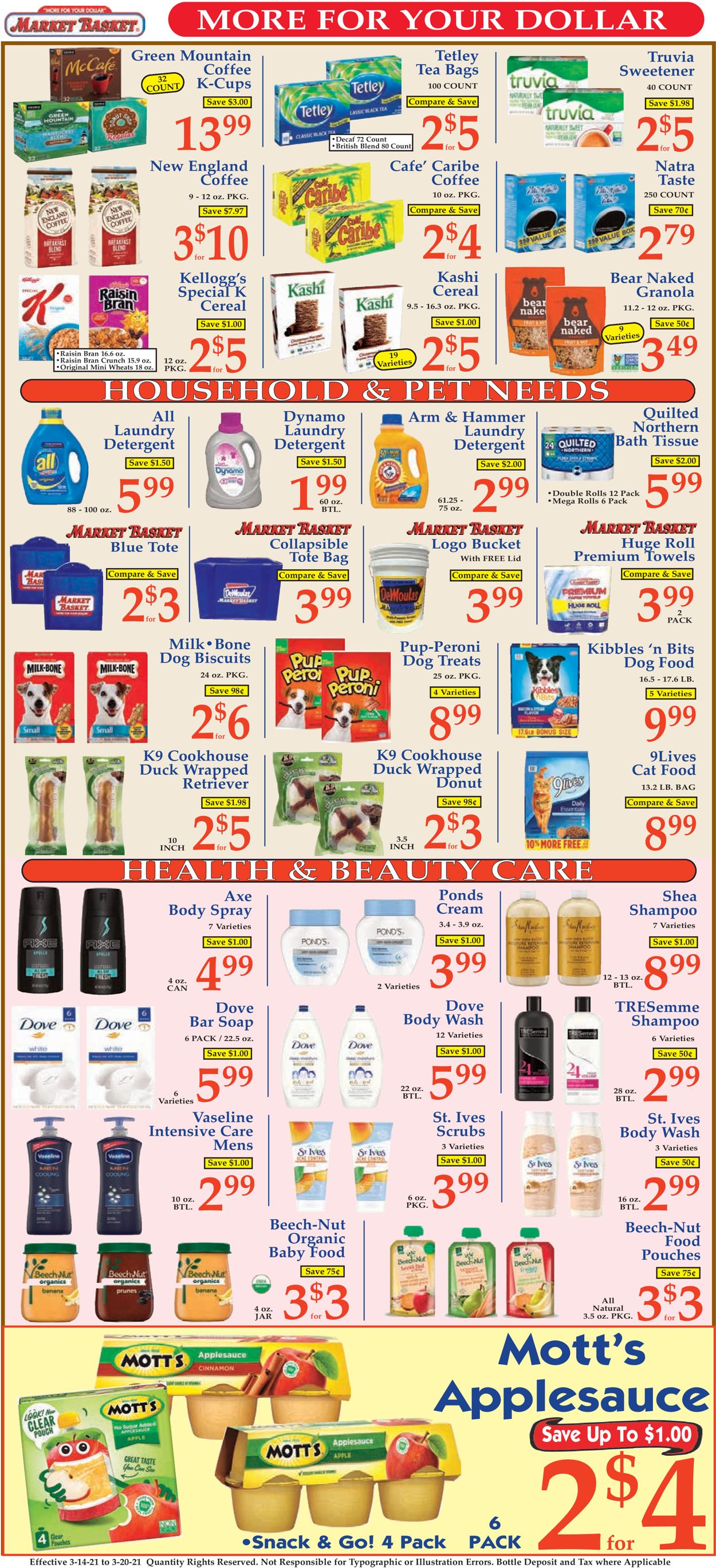 Market Basket Weekly Ad Circular - valid 03/14-03/20/2021 (Page 8)