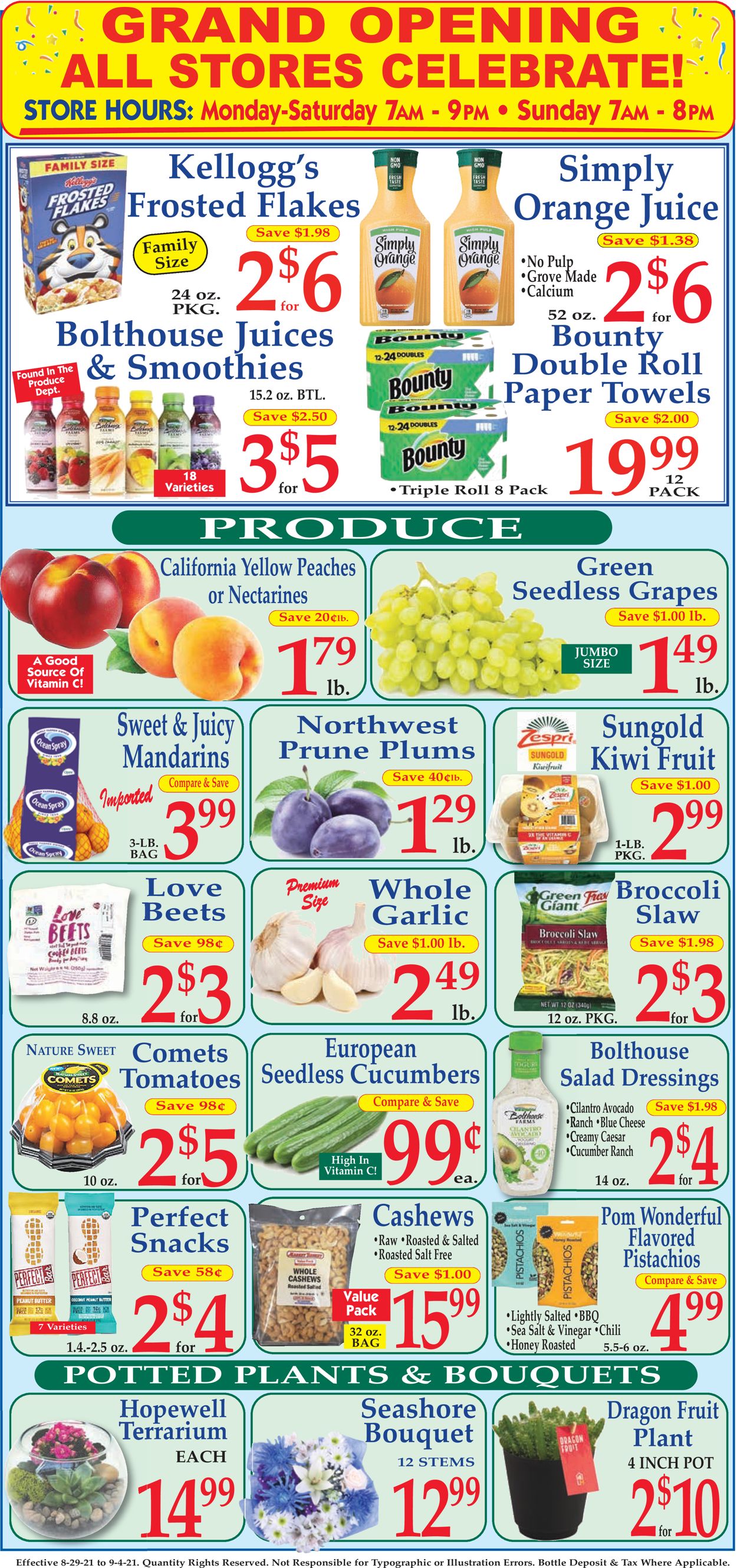 Market Basket Weekly Ad Circular - valid 08/29-09/04/2021 (Page 2)