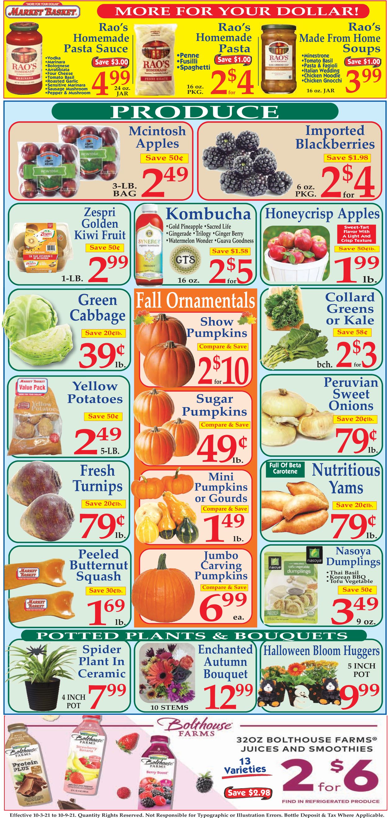 Market Basket Weekly Ad Circular - valid 10/03-10/09/2021 (Page 2)