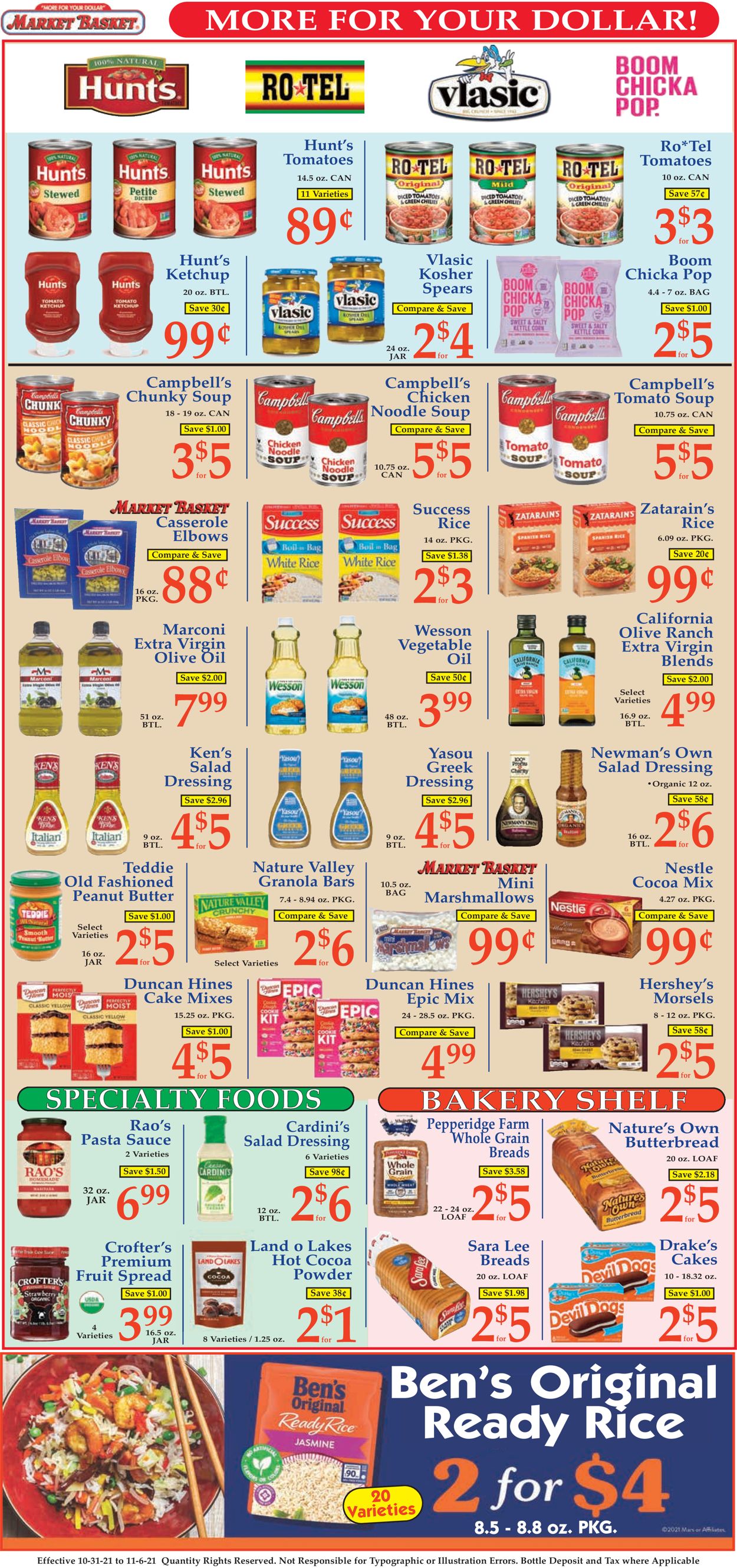 Market Basket Weekly Ad Circular - valid 10/31-11/06/2021 (Page 8)