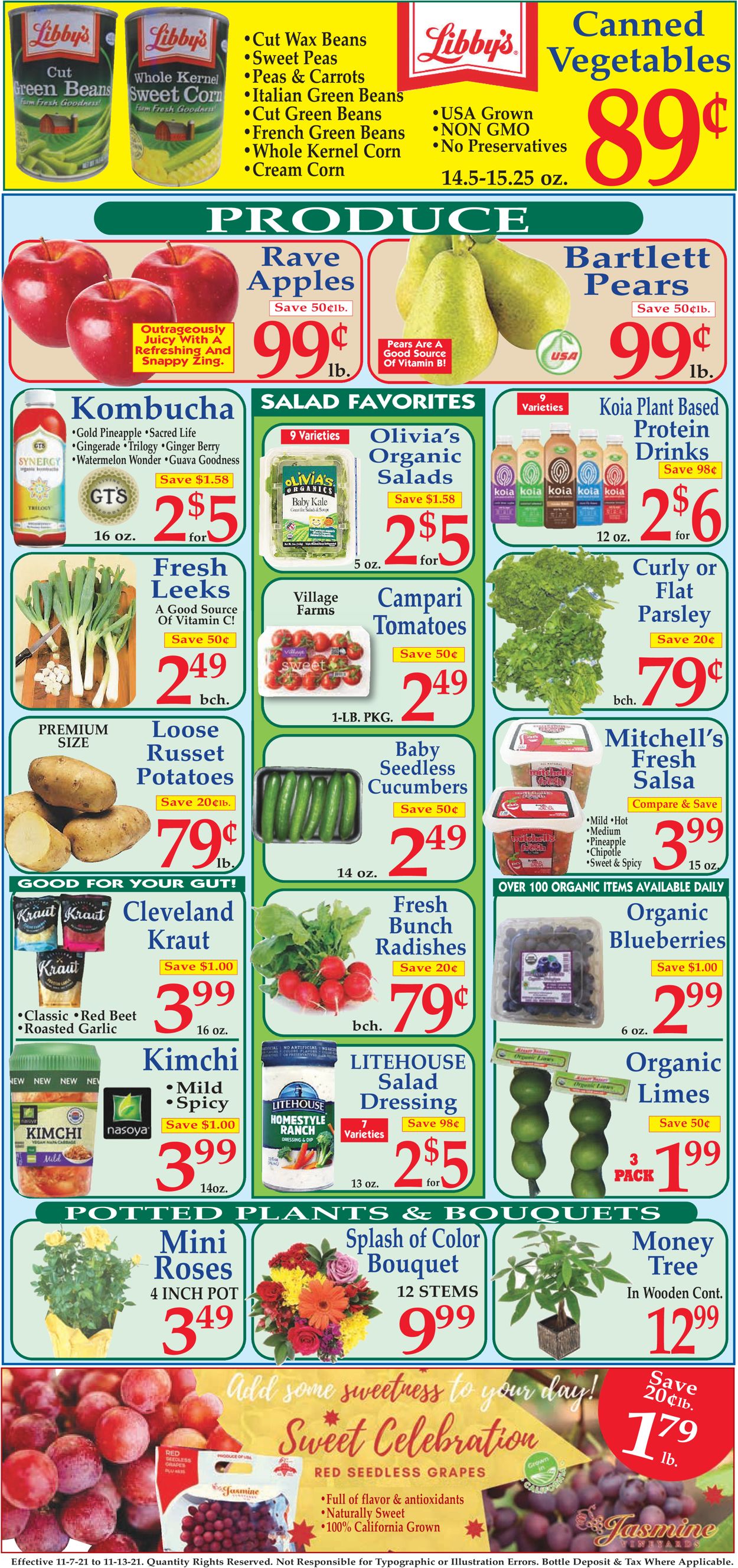 Market Basket Weekly Ad Circular - valid 11/07-11/13/2021 (Page 2)