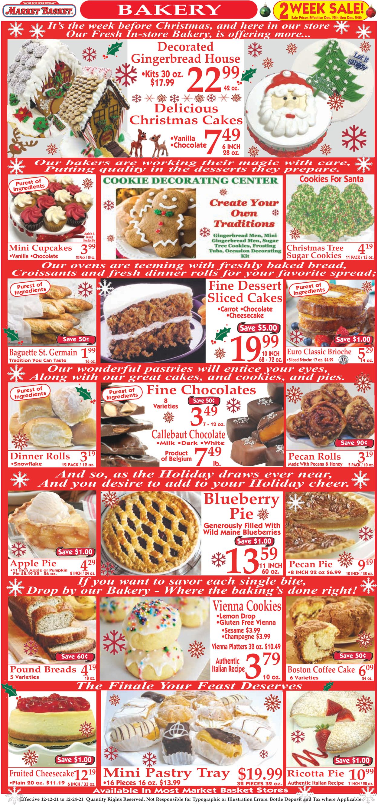 Market Basket CHRISTMAS 2021 Weekly Ad Circular - valid 12/12-12/24/2021 (Page 10)