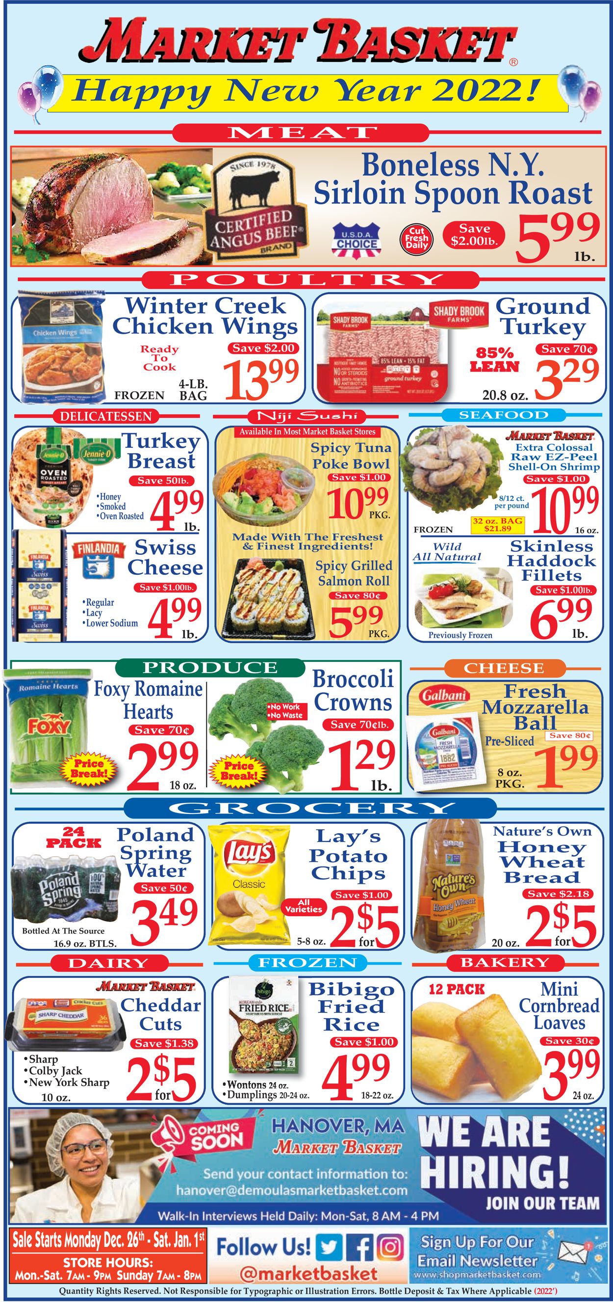 Market Basket Weekly Ad Circular - valid 12/26-01/01/2022