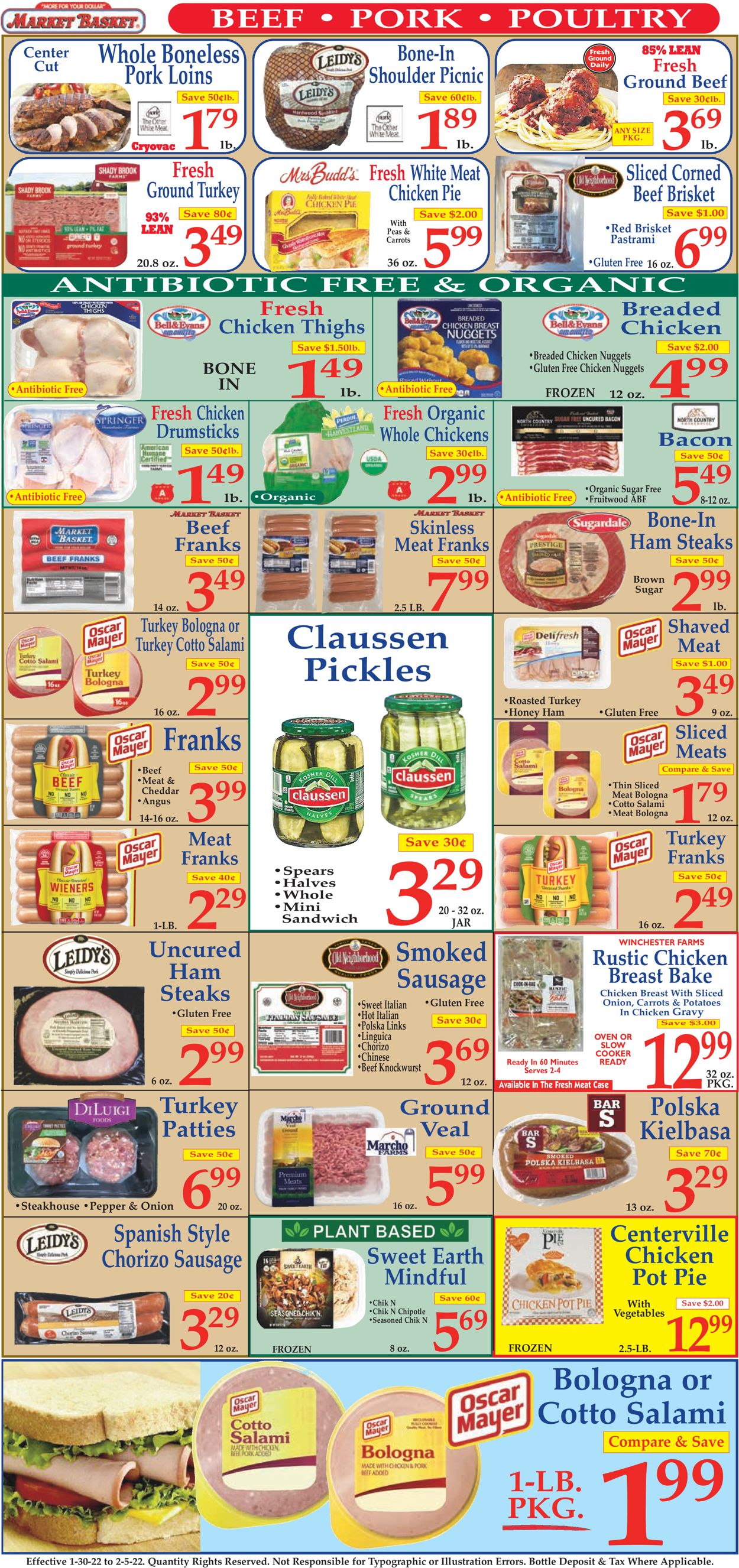 Market Basket Weekly Ad Circular - valid 01/30-02/05/2022 (Page 4)