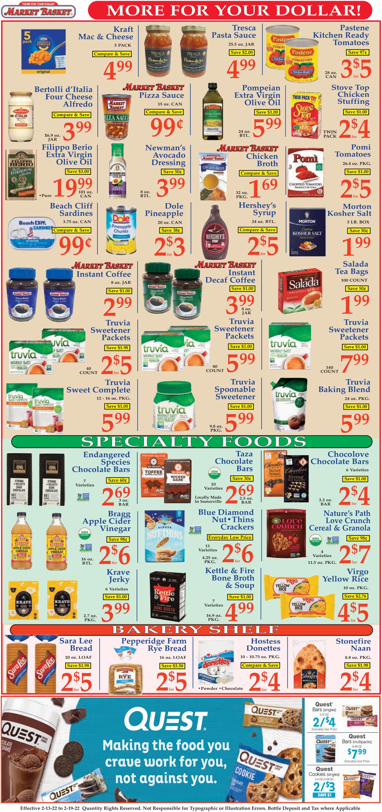 Market Basket Weekly Ad Circular - valid 02/13-02/19/2022 (Page 7)