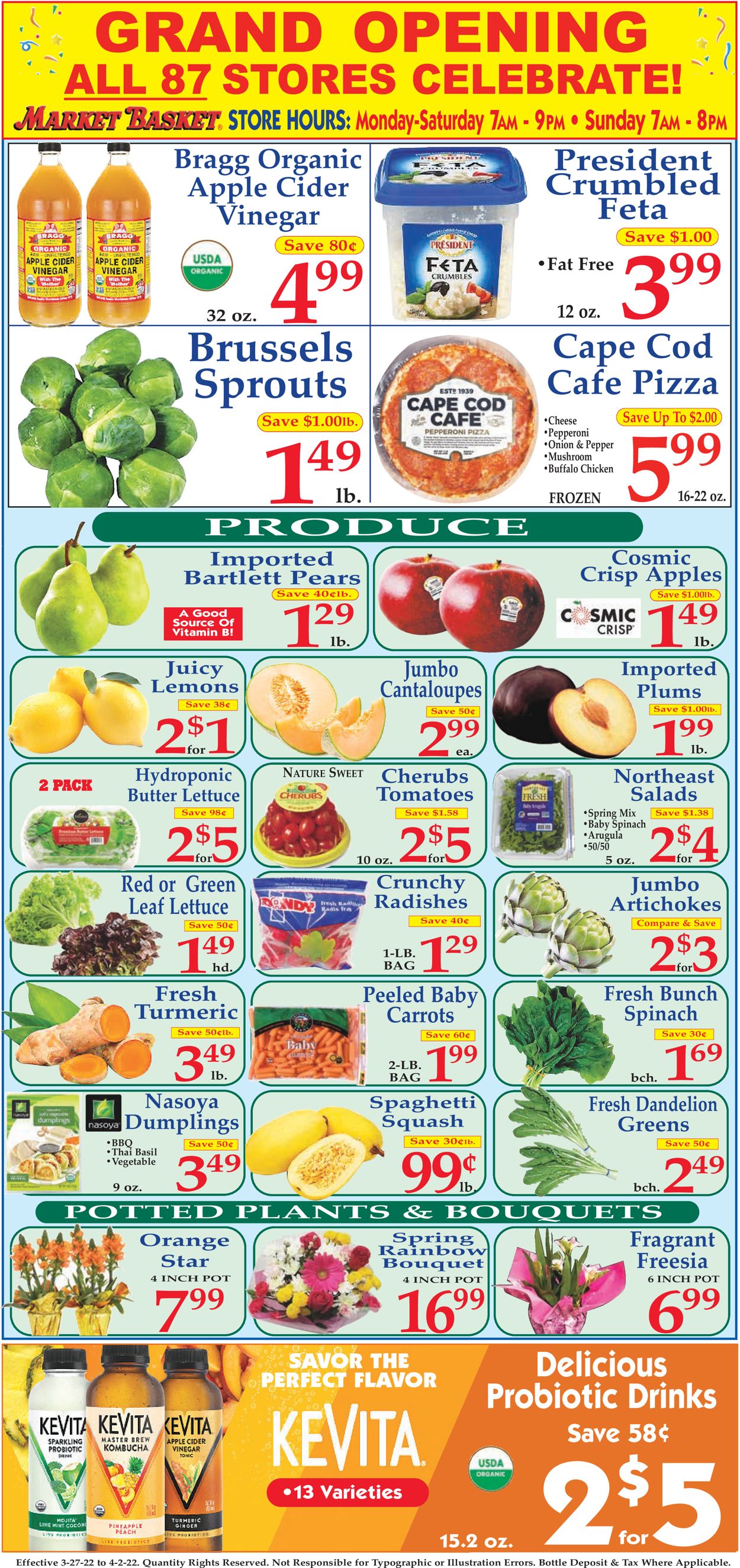Market Basket Weekly Ad Circular - valid 03/27-04/02/2022 (Page 2)
