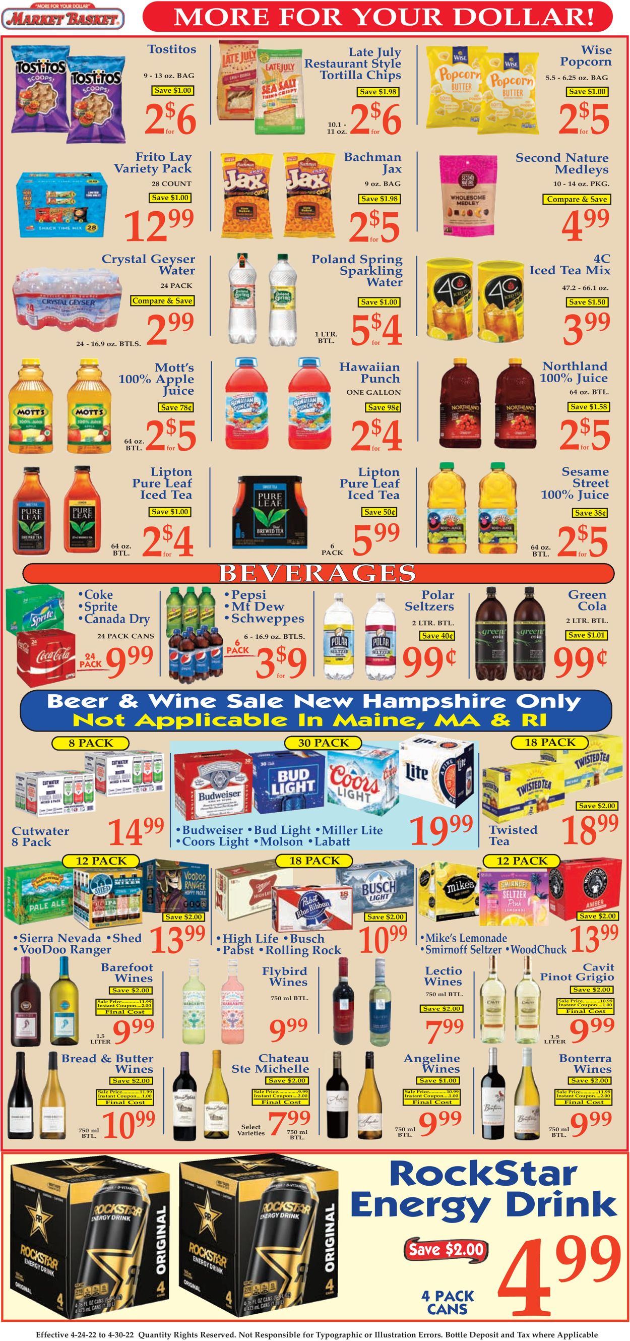 Market Basket Weekly Ad Circular - valid 04/24-04/30/2022 (Page 8)
