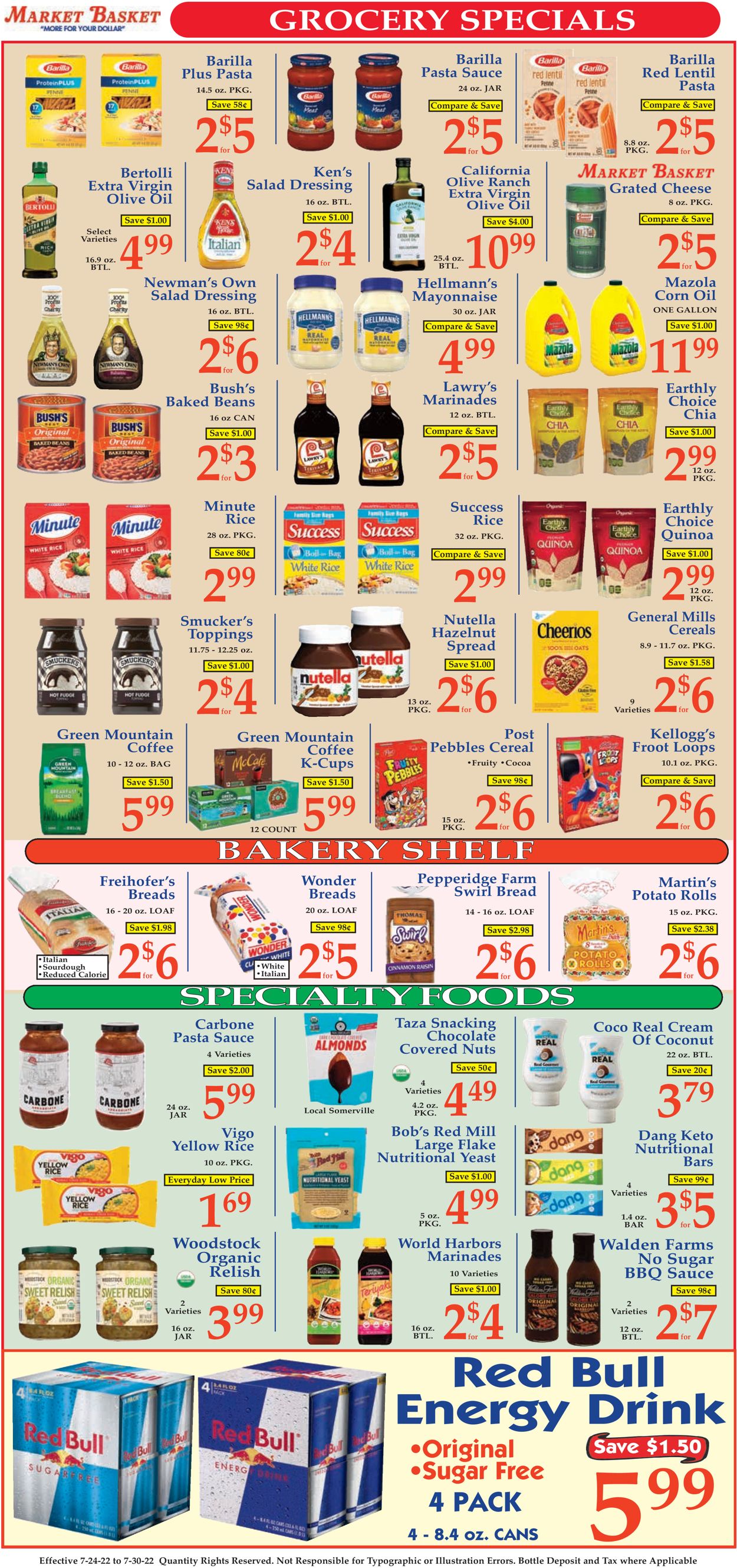 Market Basket Weekly Ad Circular - valid 07/24-07/30/2022 (Page 7)