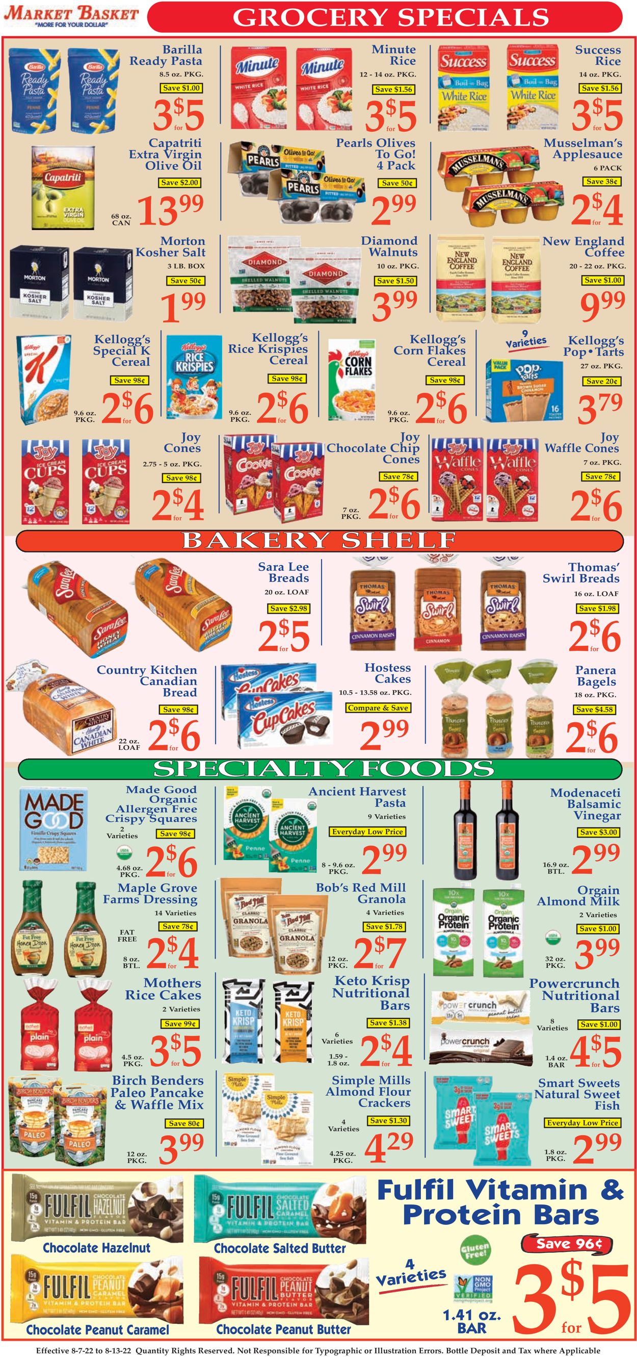 Market Basket Weekly Ad Circular - valid 08/07-08/13/2022 (Page 7)