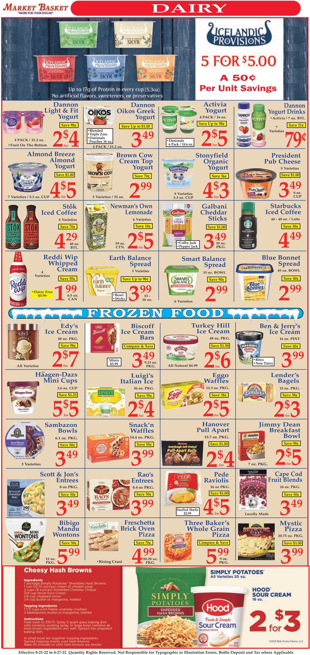 Market Basket Weekly Ad Circular - valid 08/21-08/27/2022 (Page 6)