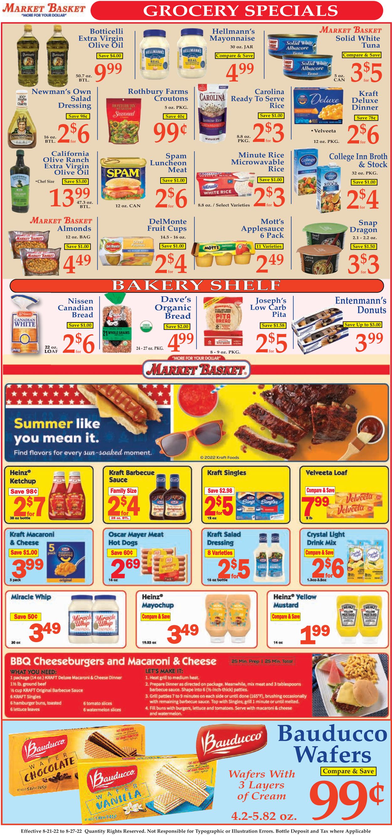 Market Basket Weekly Ad Circular - valid 08/21-08/27/2022 (Page 7)