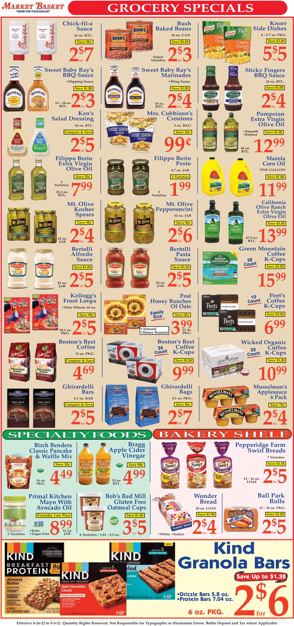 Market Basket Weekly Ad Circular - valid 08/26-09/03/2022 (Page 7)