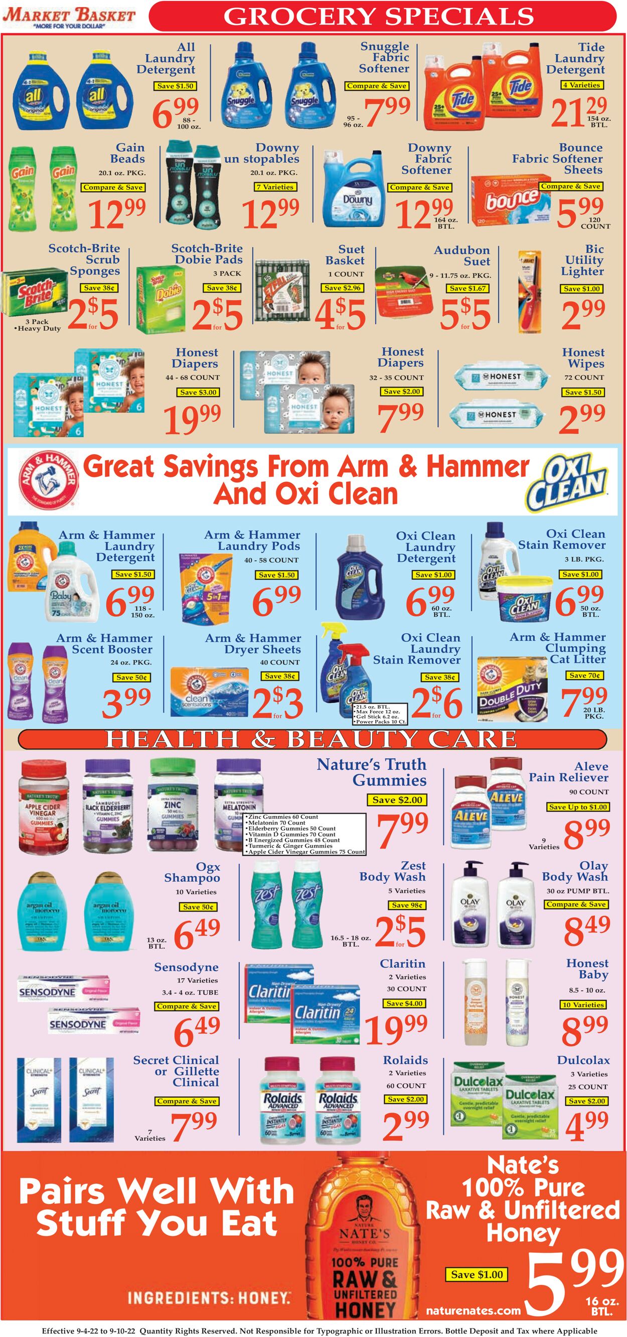 Market Basket Weekly Ad Circular - valid 09/04-09/10/2022 (Page 9)