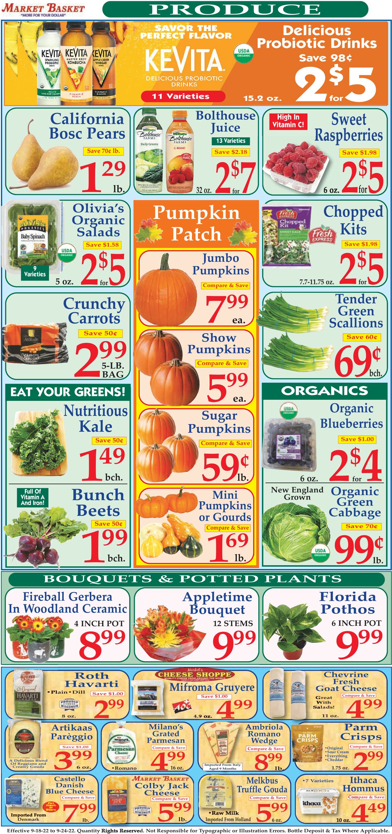 Market Basket Weekly Ad Circular - valid 09/18-09/24/2022 (Page 2)
