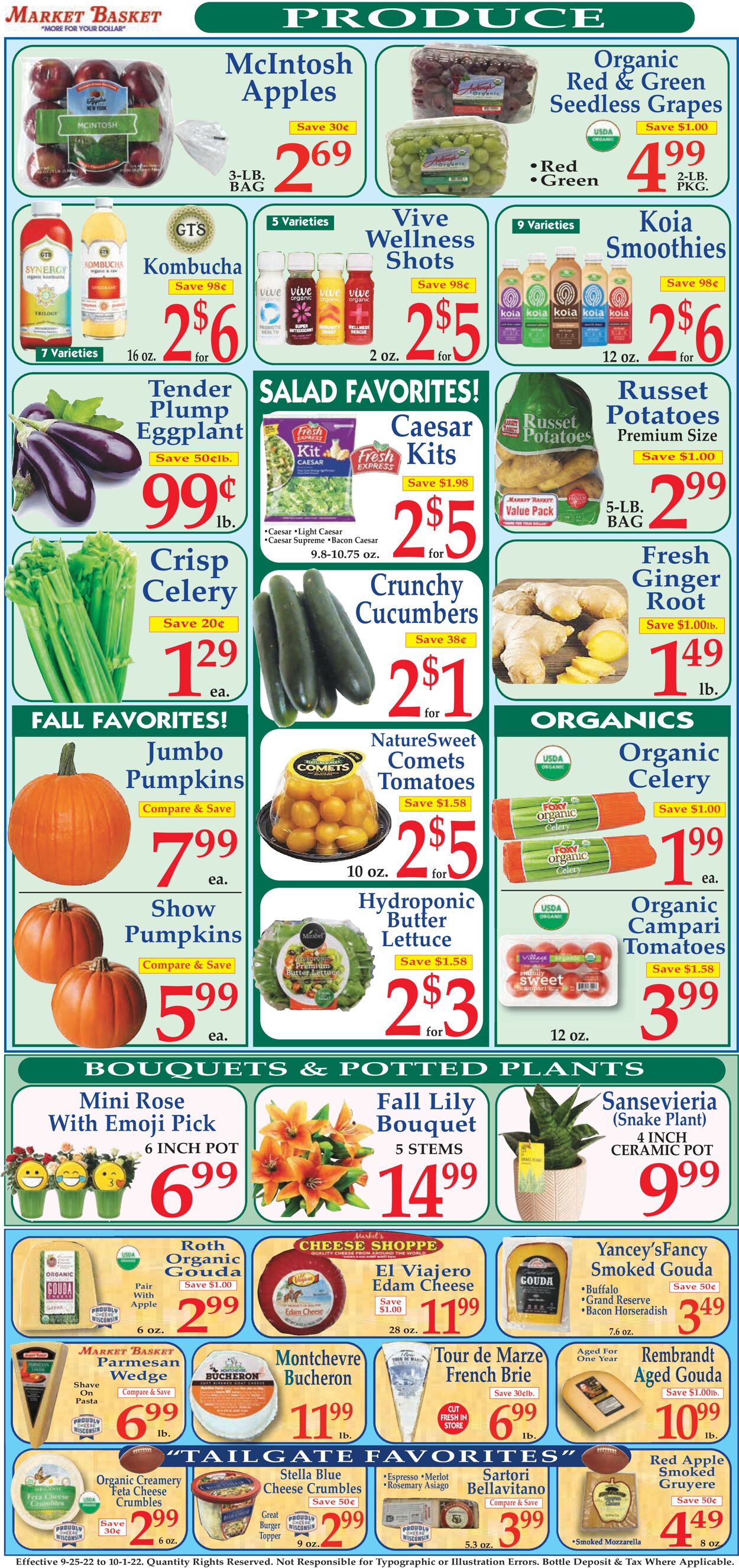 Market Basket Weekly Ad Circular - valid 09/25-10/01/2022 (Page 2)