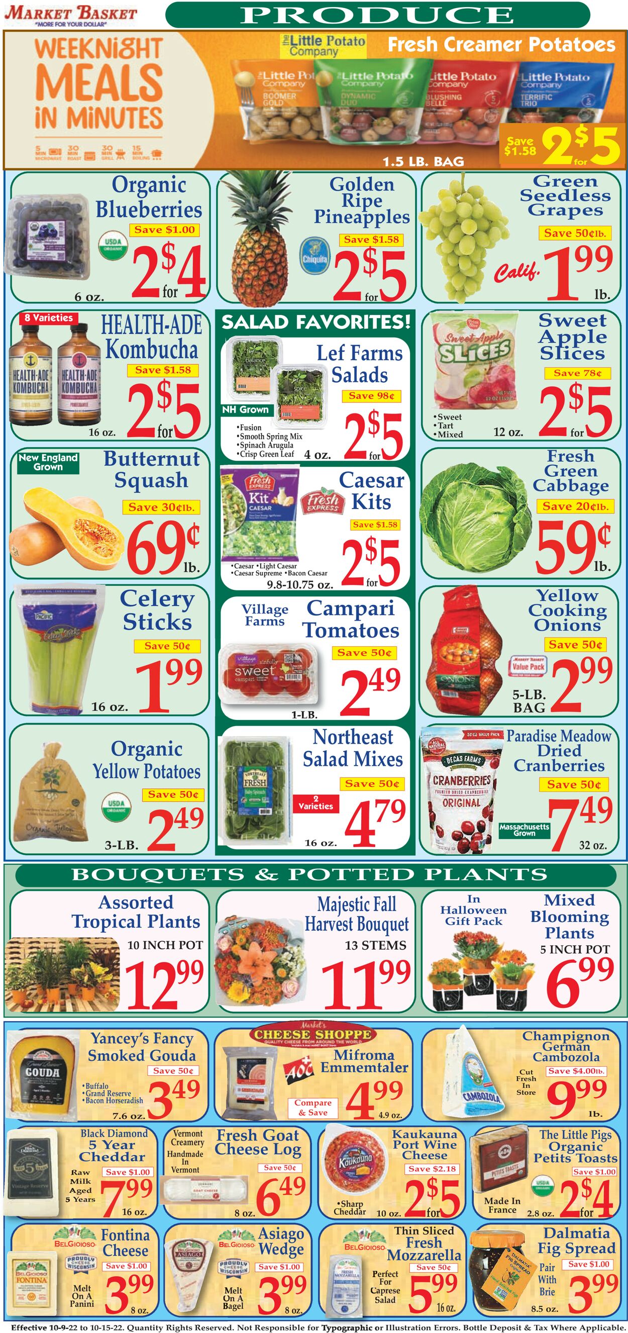Market Basket Weekly Ad Circular - valid 10/09-10/15/2022 (Page 2)