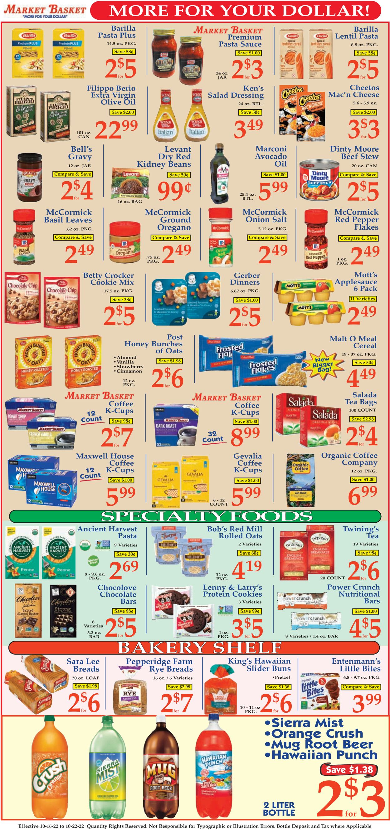 Market Basket Weekly Ad Circular - valid 10/16-10/22/2022 (Page 9)