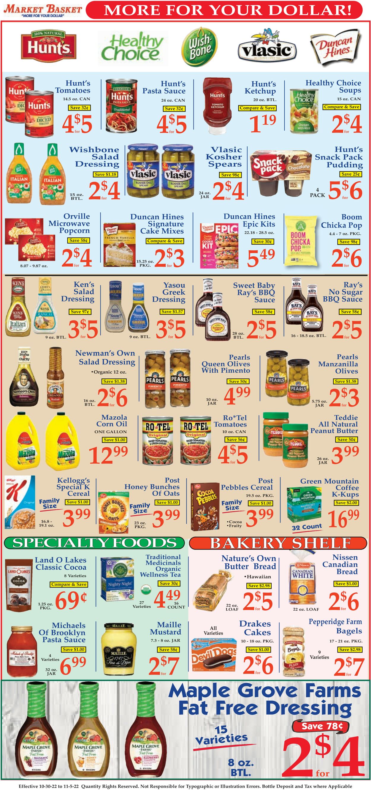Market Basket Weekly Ad Circular - valid 10/30-11/05/2022 (Page 7)