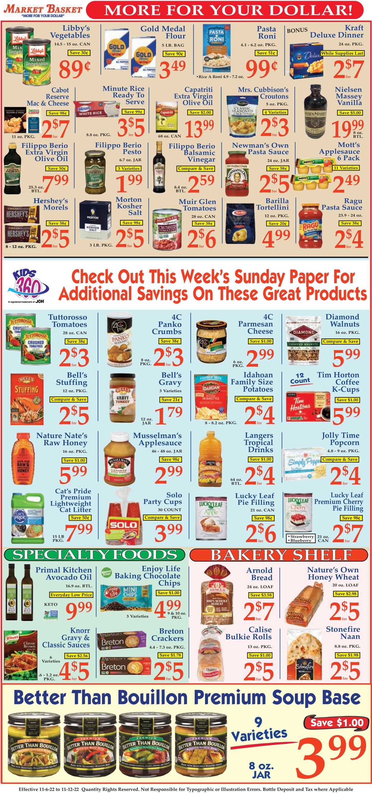 Market Basket Weekly Ad Circular - valid 11/06-11/12/2022 (Page 7)