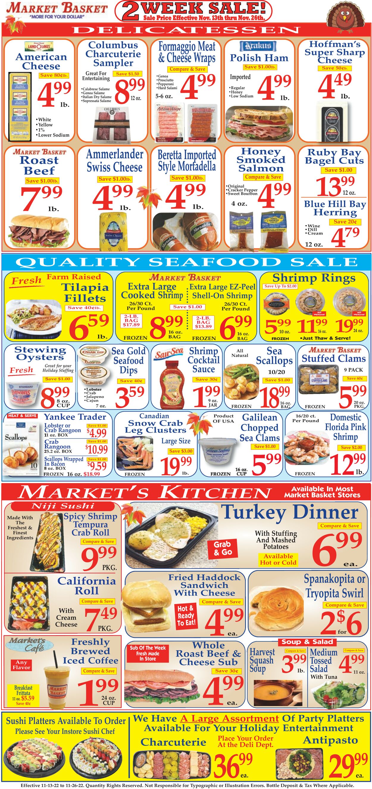 Market Basket Weekly Ad Circular - valid 11/13-11/26/2022 (Page 2)