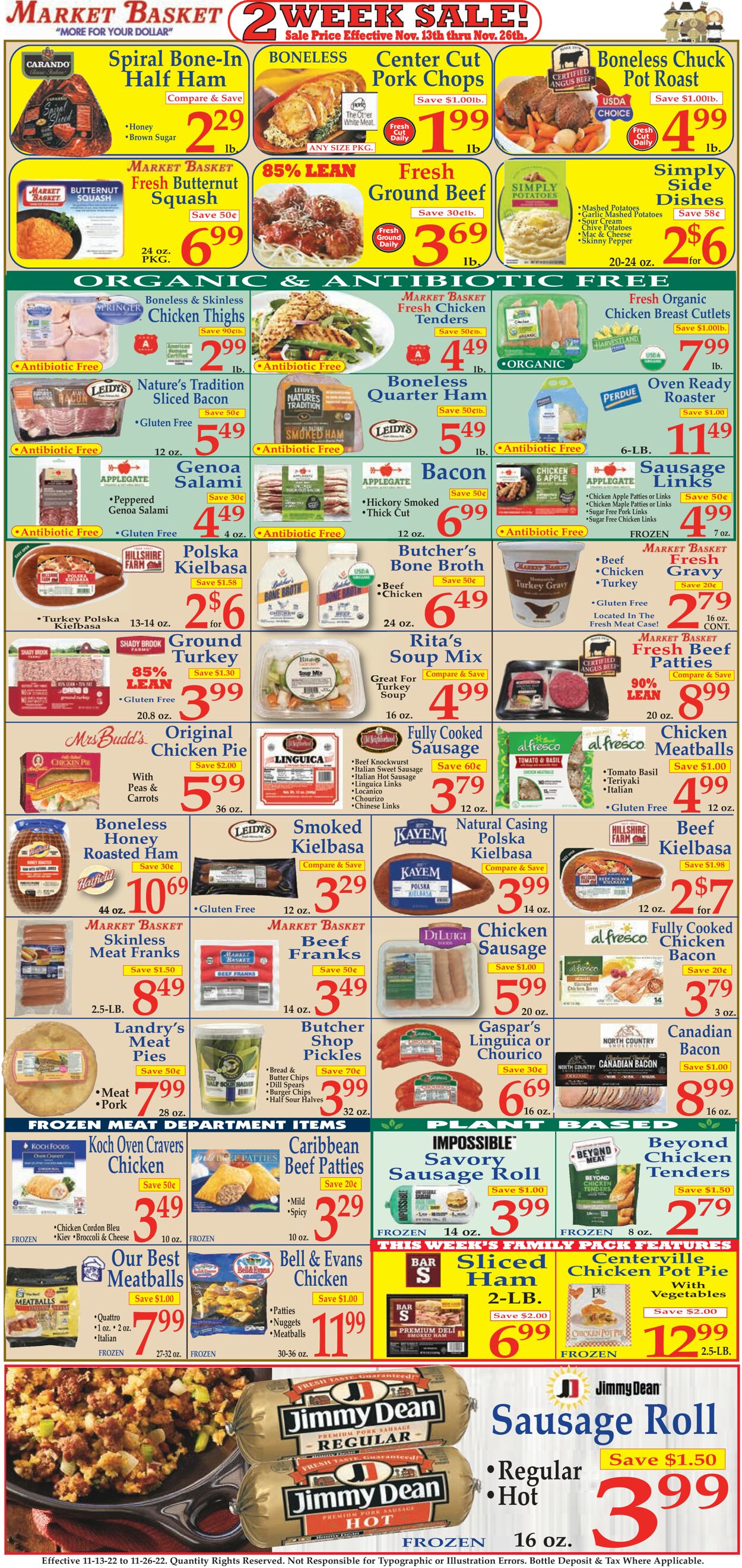 Market Basket Weekly Ad Circular - valid 11/13-11/26/2022 (Page 3)