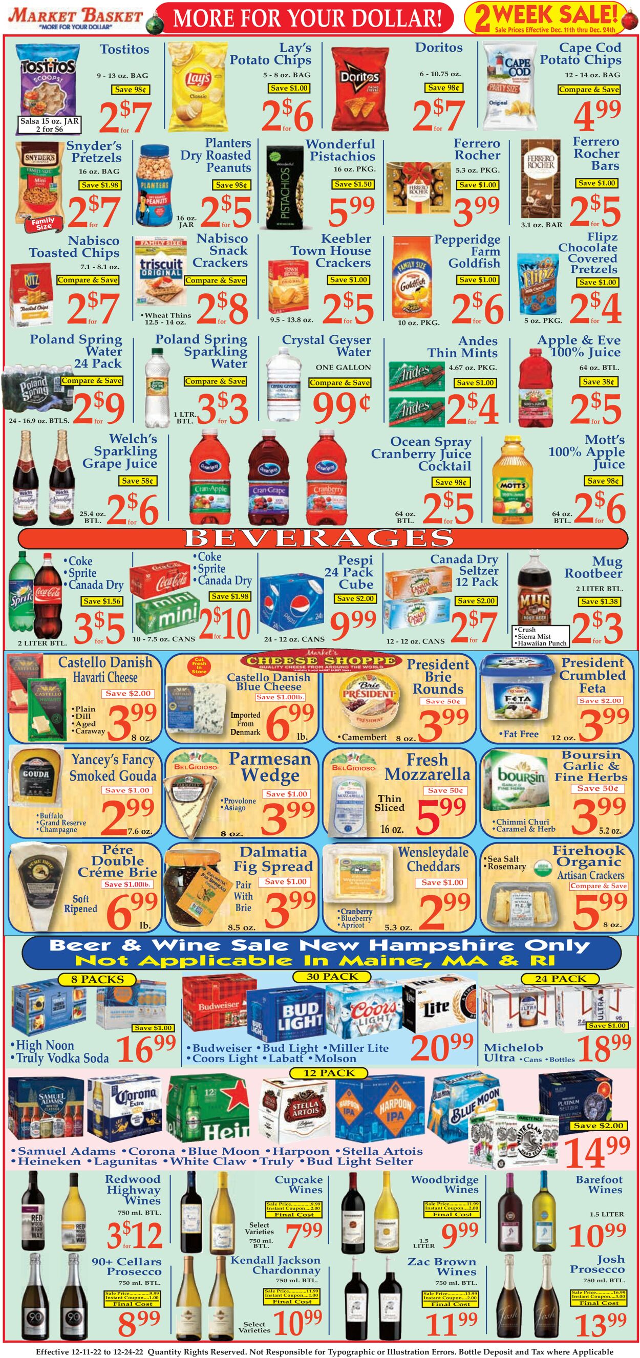 Market Basket Weekly Ad Circular - valid 12/11-12/24/2022 (Page 6)
