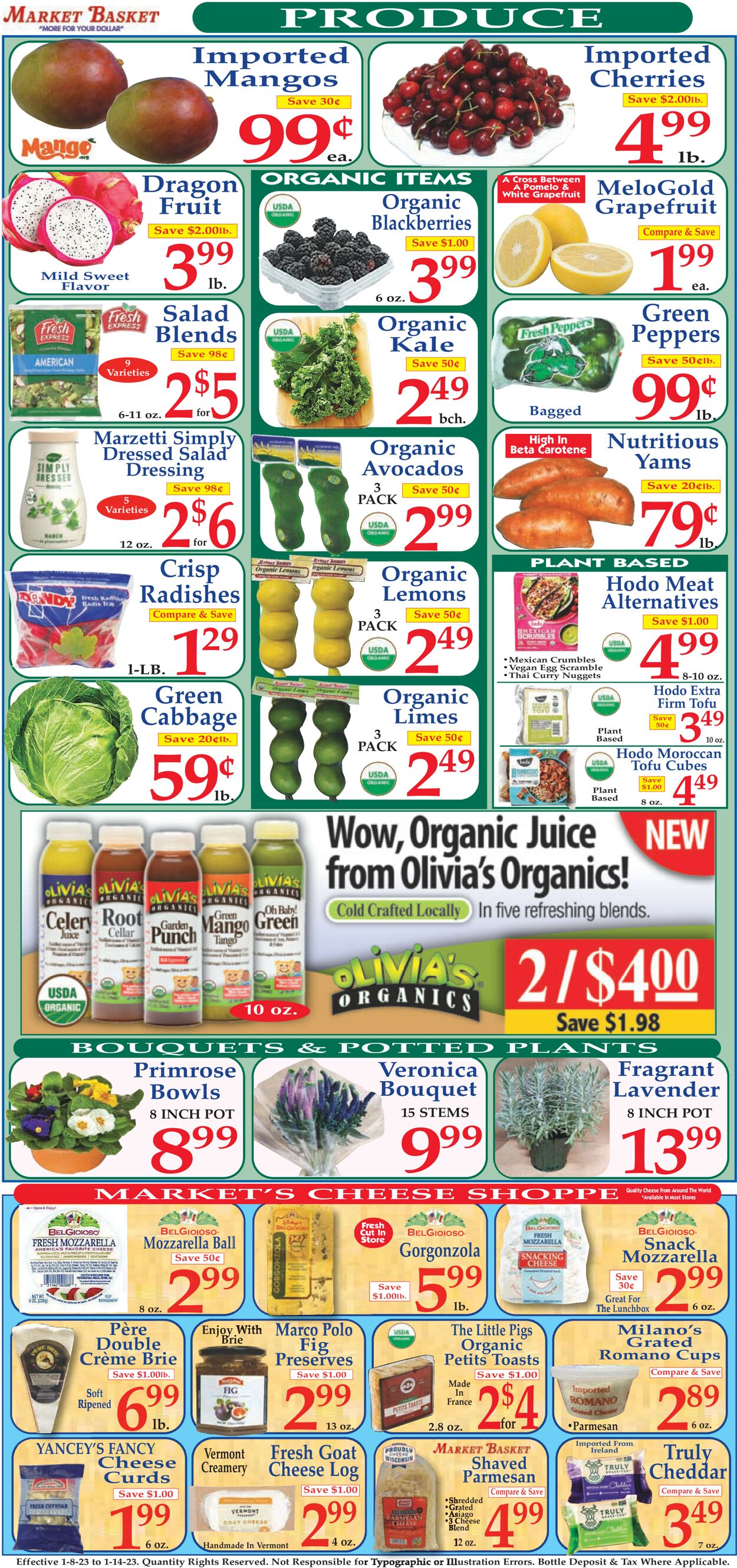 Market Basket Weekly Ad Circular - valid 01/08-01/14/2023 (Page 2)