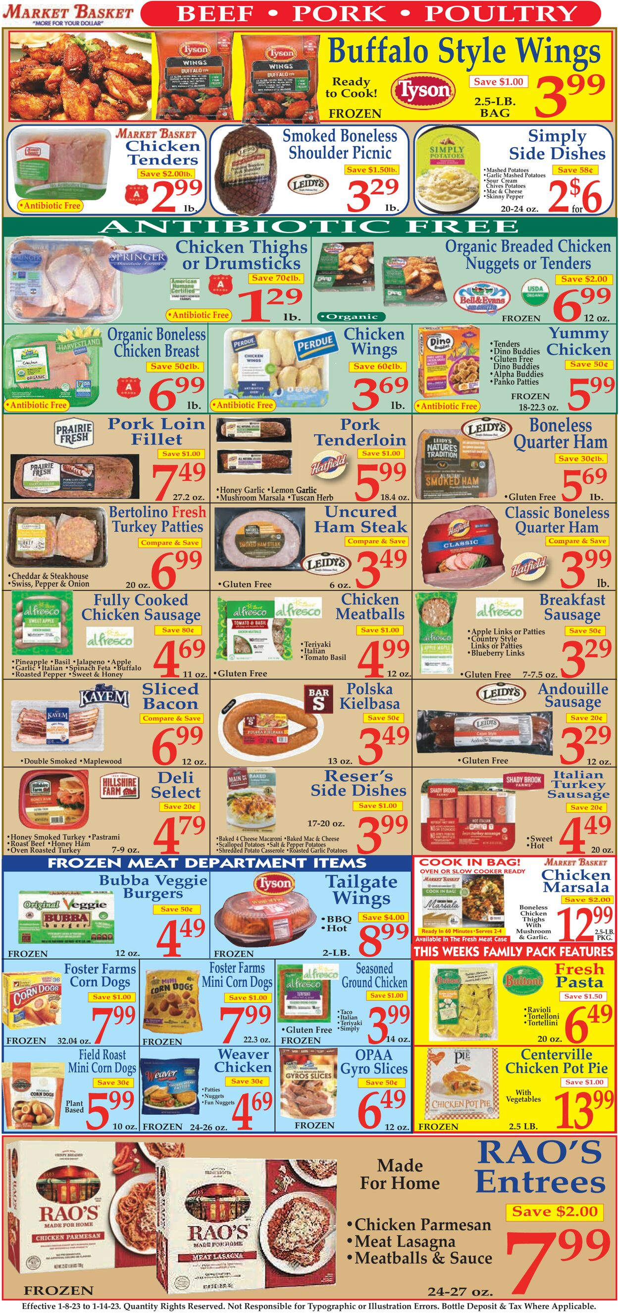 Market Basket Weekly Ad Circular - valid 01/08-01/14/2023 (Page 4)