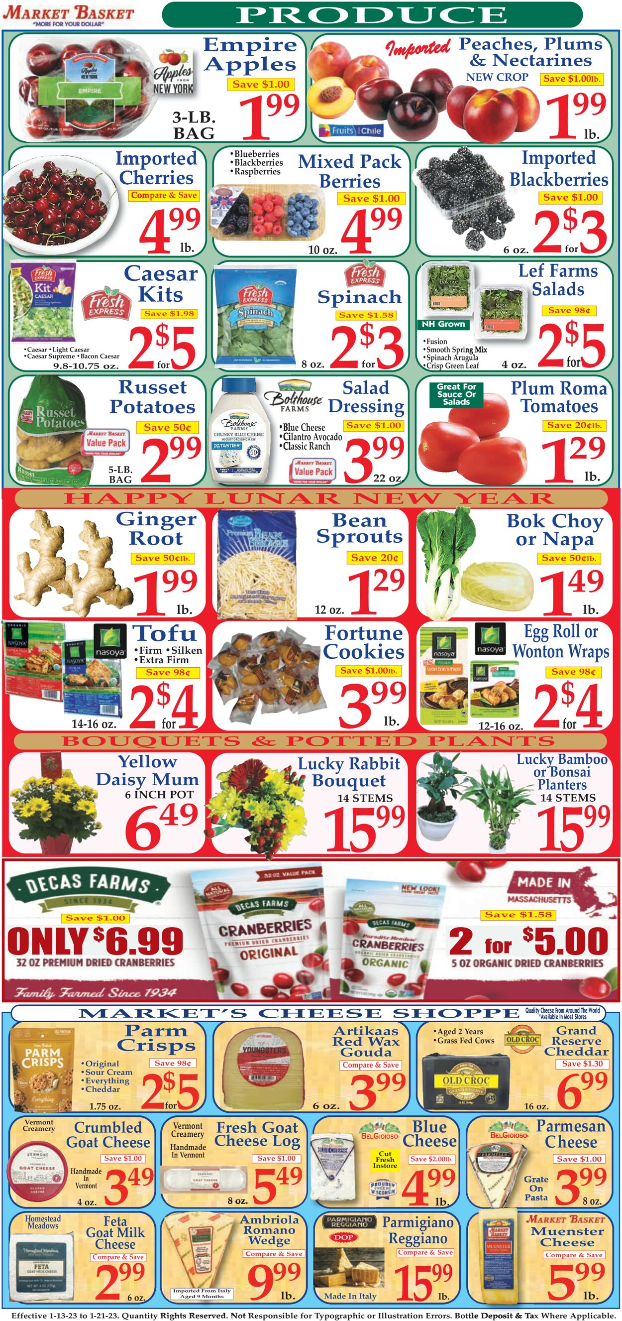 Market Basket Weekly Ad Circular - valid 01/13-01/21/2023 (Page 3)