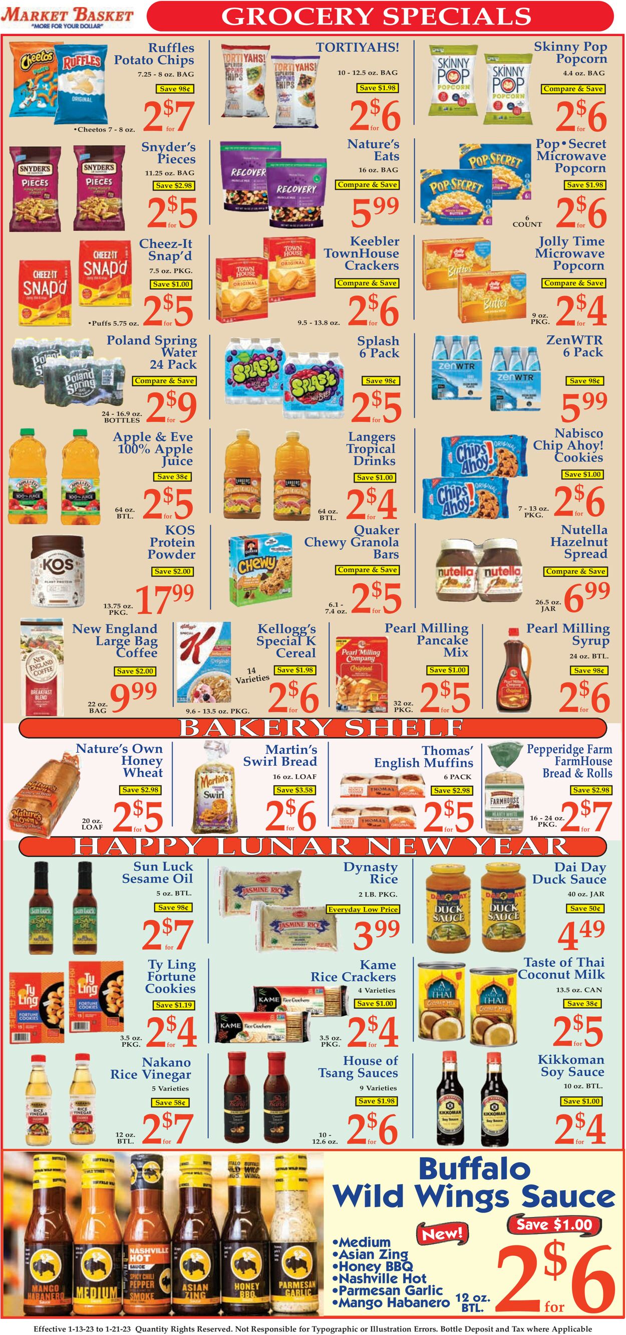 Market Basket Weekly Ad Circular - valid 01/13-01/21/2023 (Page 7)