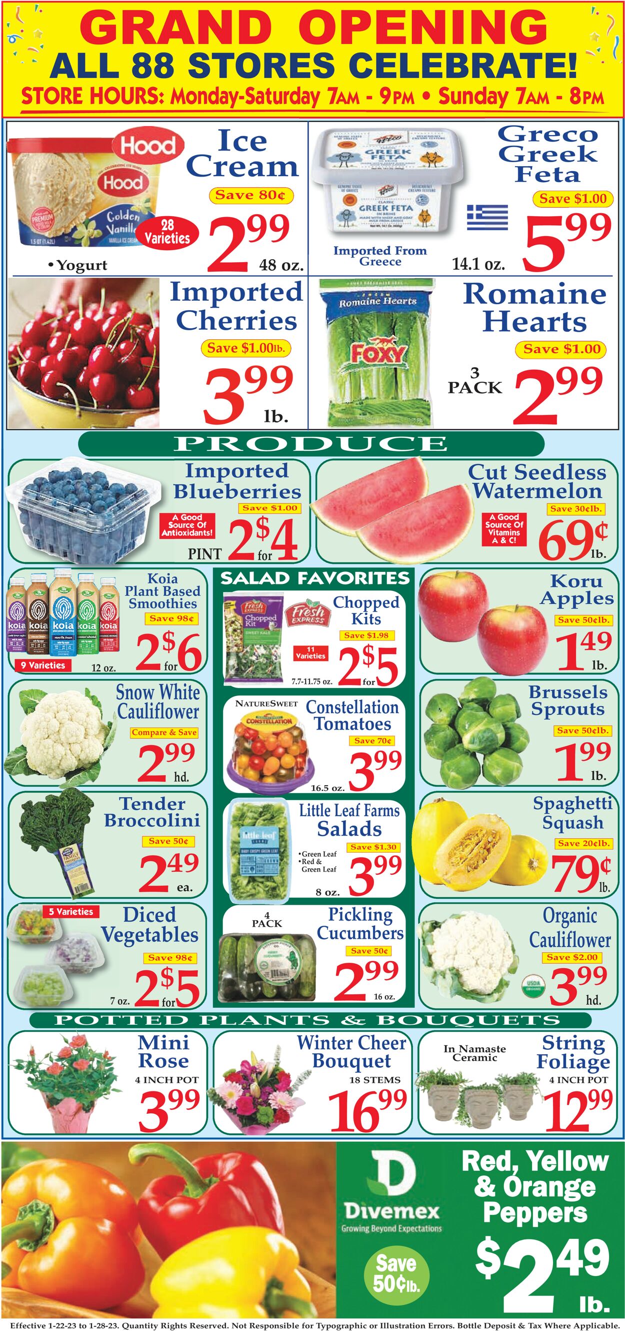 Market Basket Weekly Ad Circular - valid 01/22-01/28/2023 (Page 2)