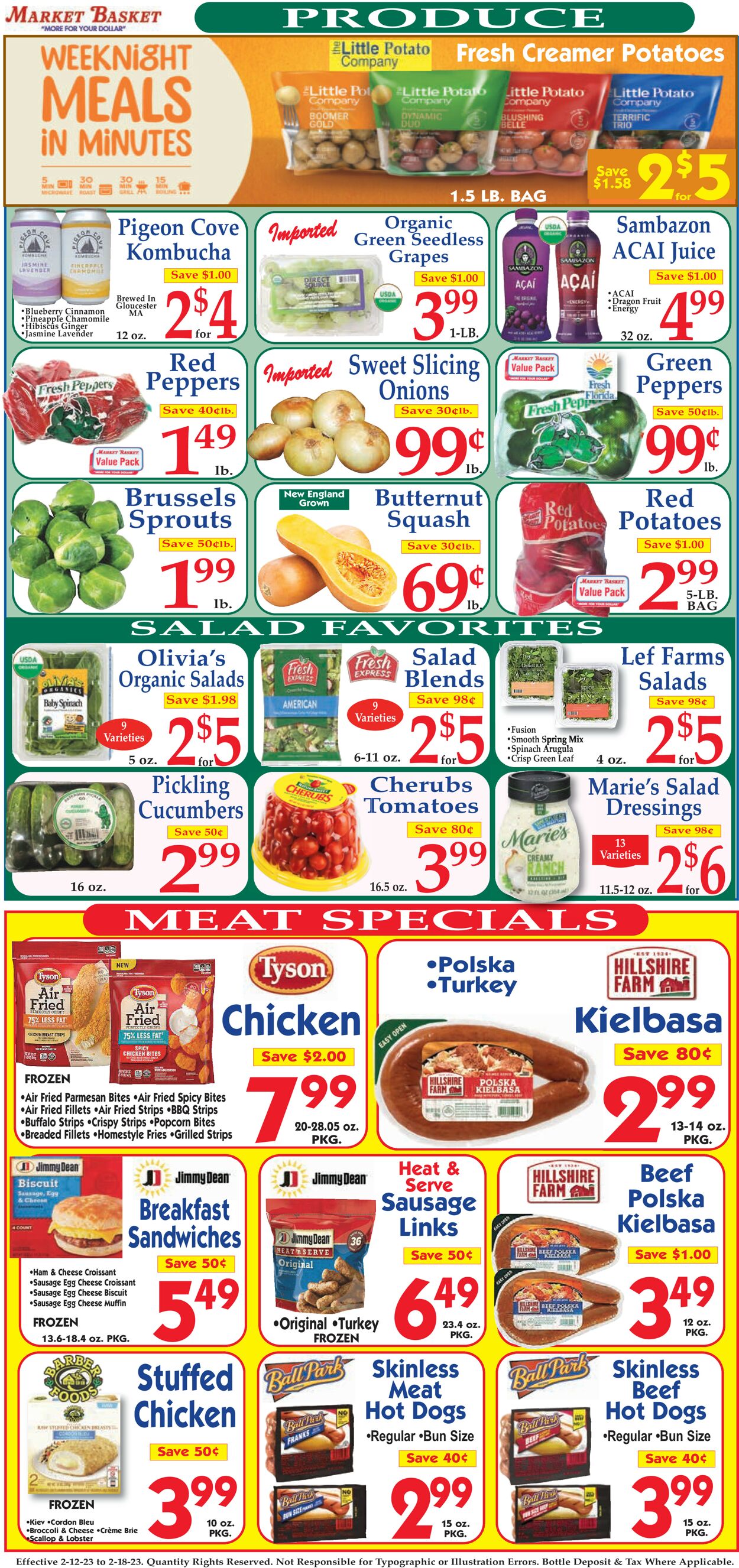 Market Basket Weekly Ad Circular - valid 02/12-02/18/2023 (Page 2)